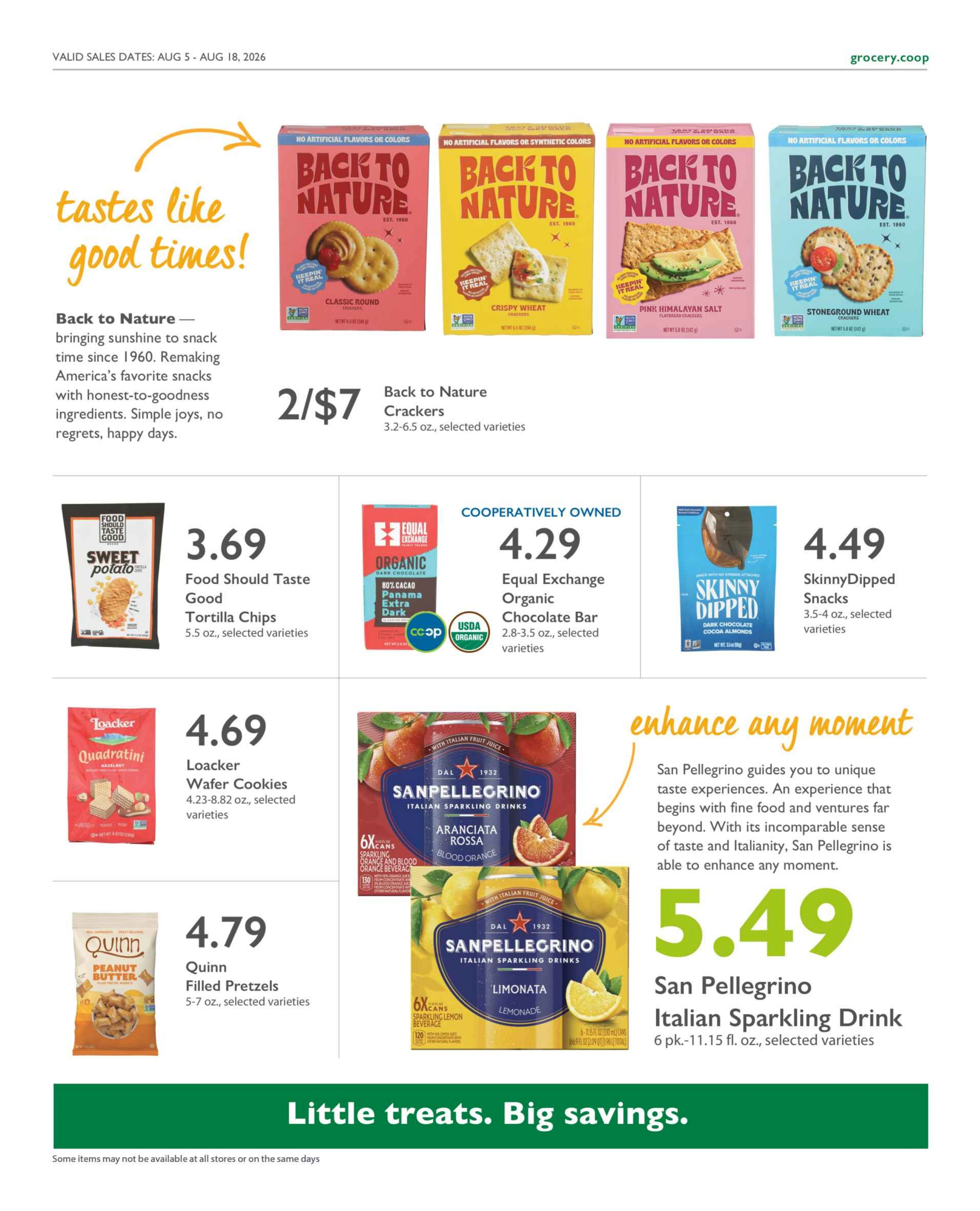 Medford Food Co-op flyer page 11