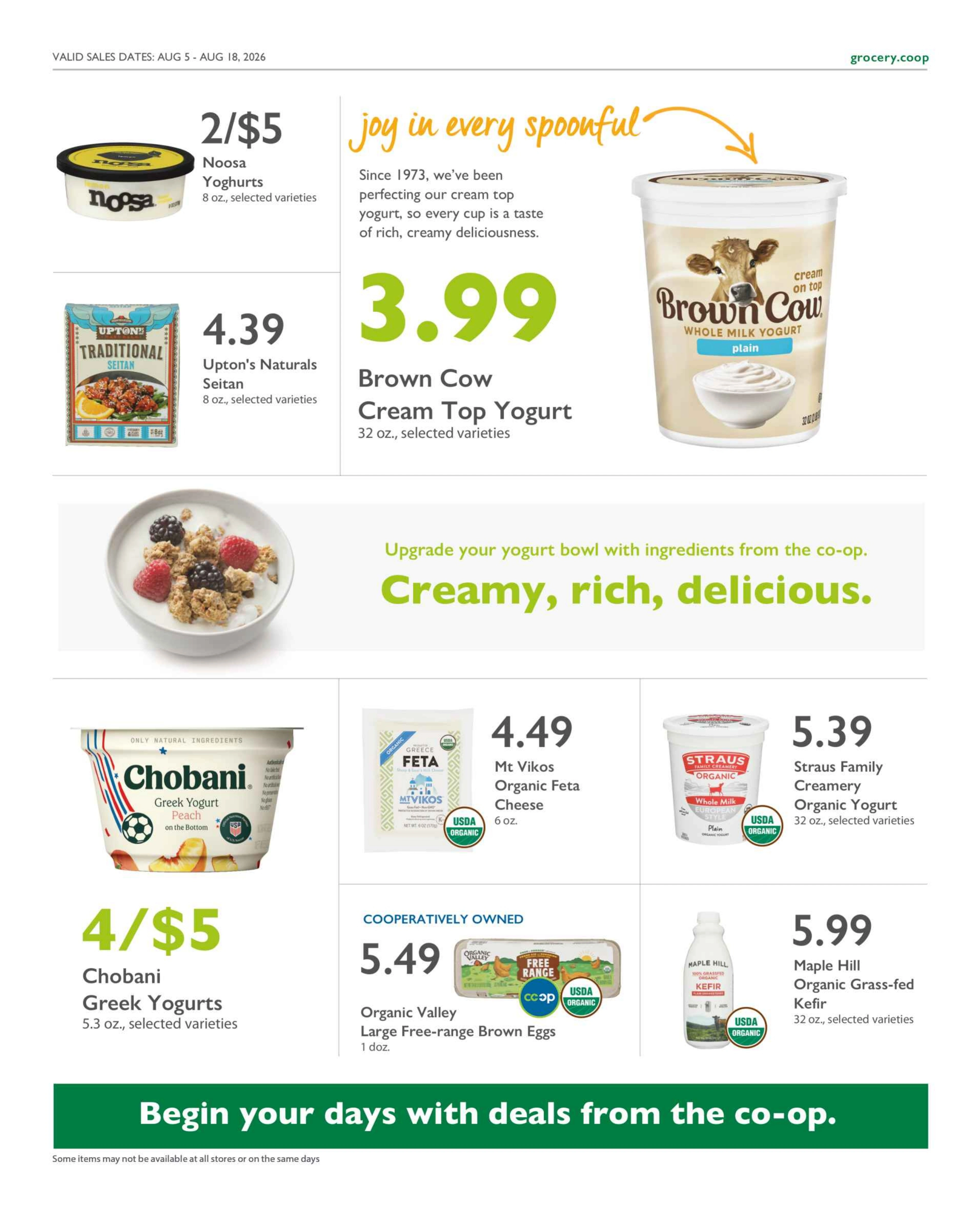 Medford Food Co-op flyer page 12