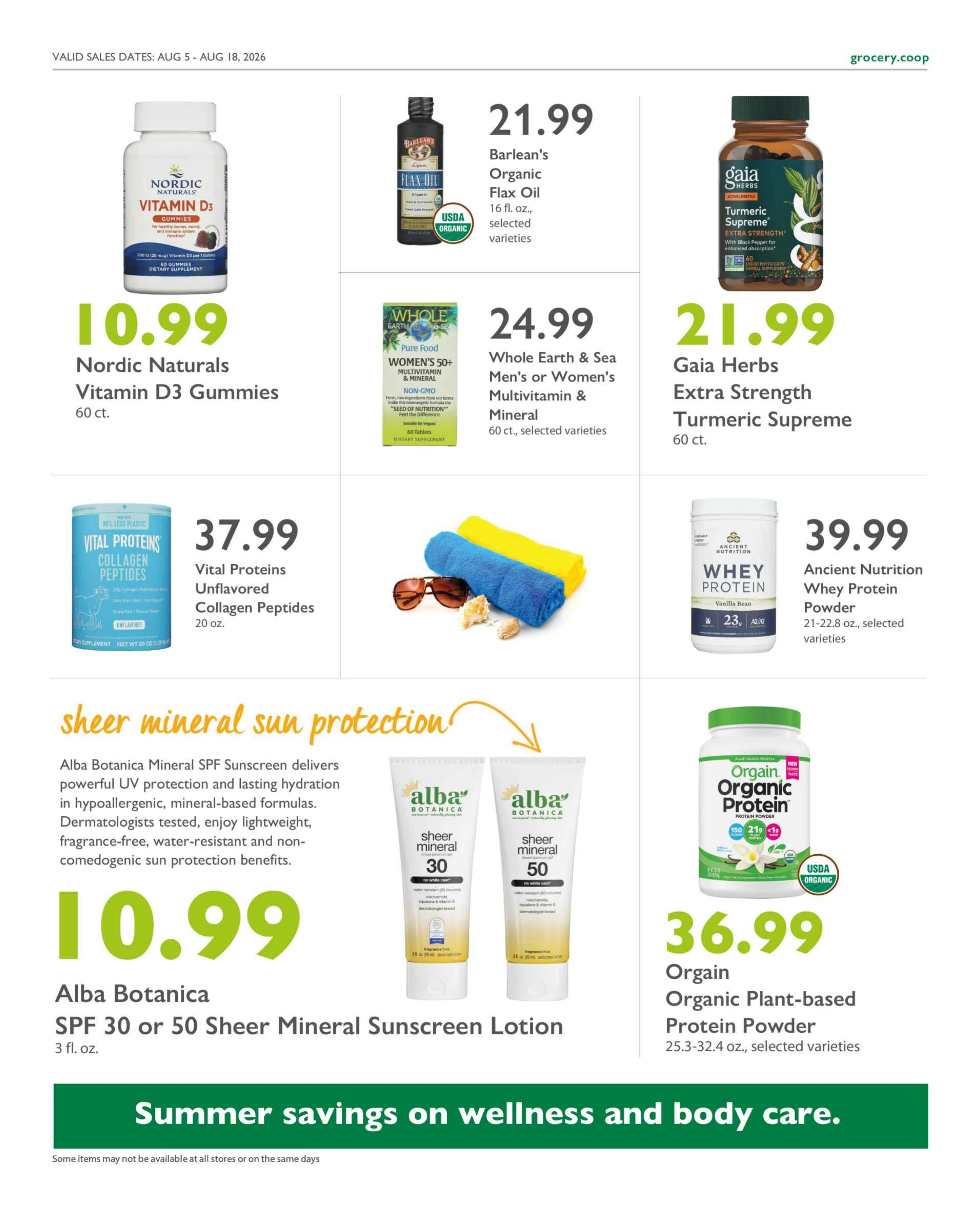 Medford Food Co-op flyer page 14