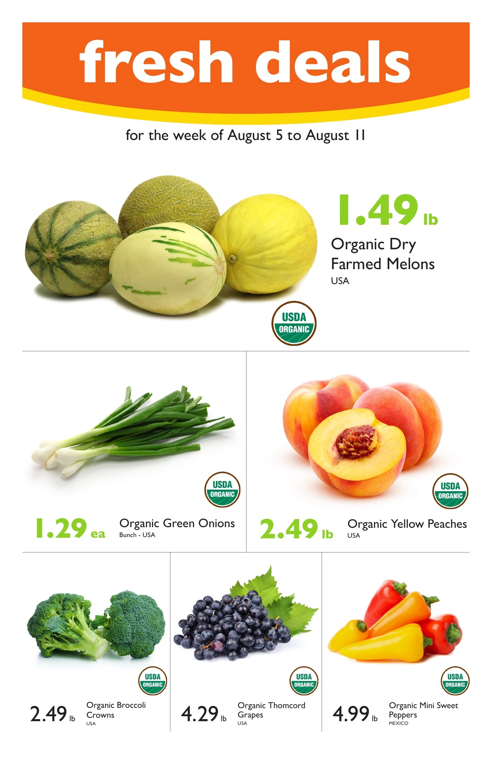 Medford Food Co-op flyer page 1