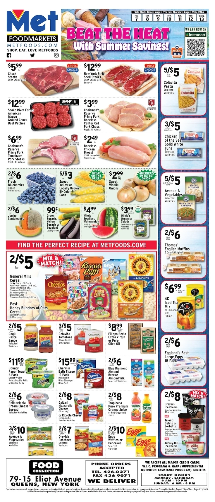 Met Foodmarkets flyer page 1