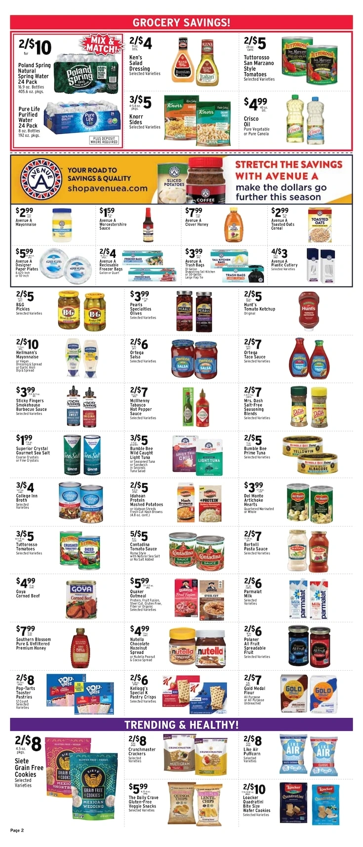 Met Foodmarkets flyer page 2
