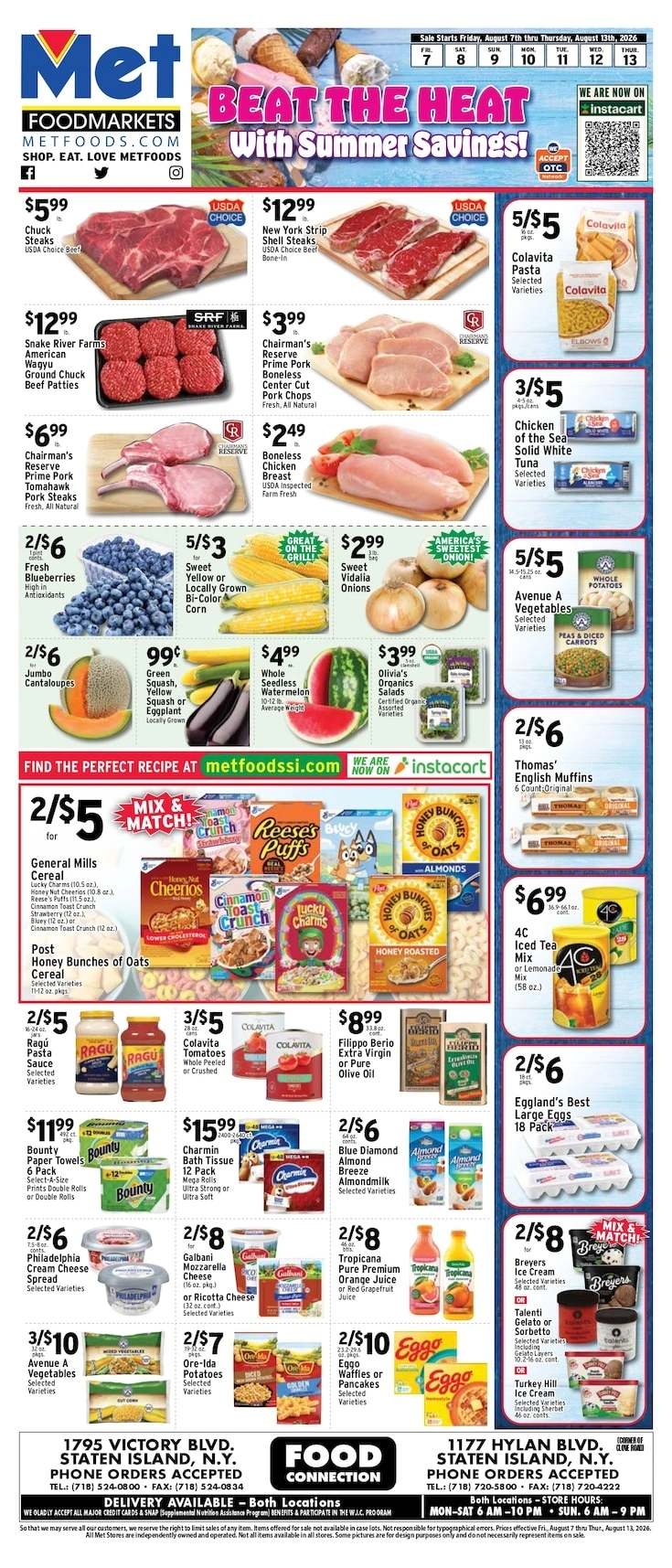 Met Foodmarkets flyer page 1
