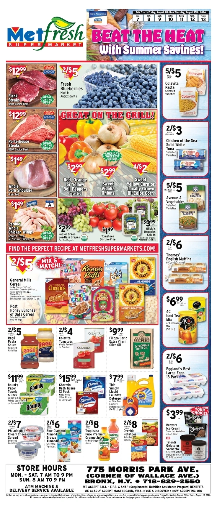 Met Foodmarkets flyer page 1