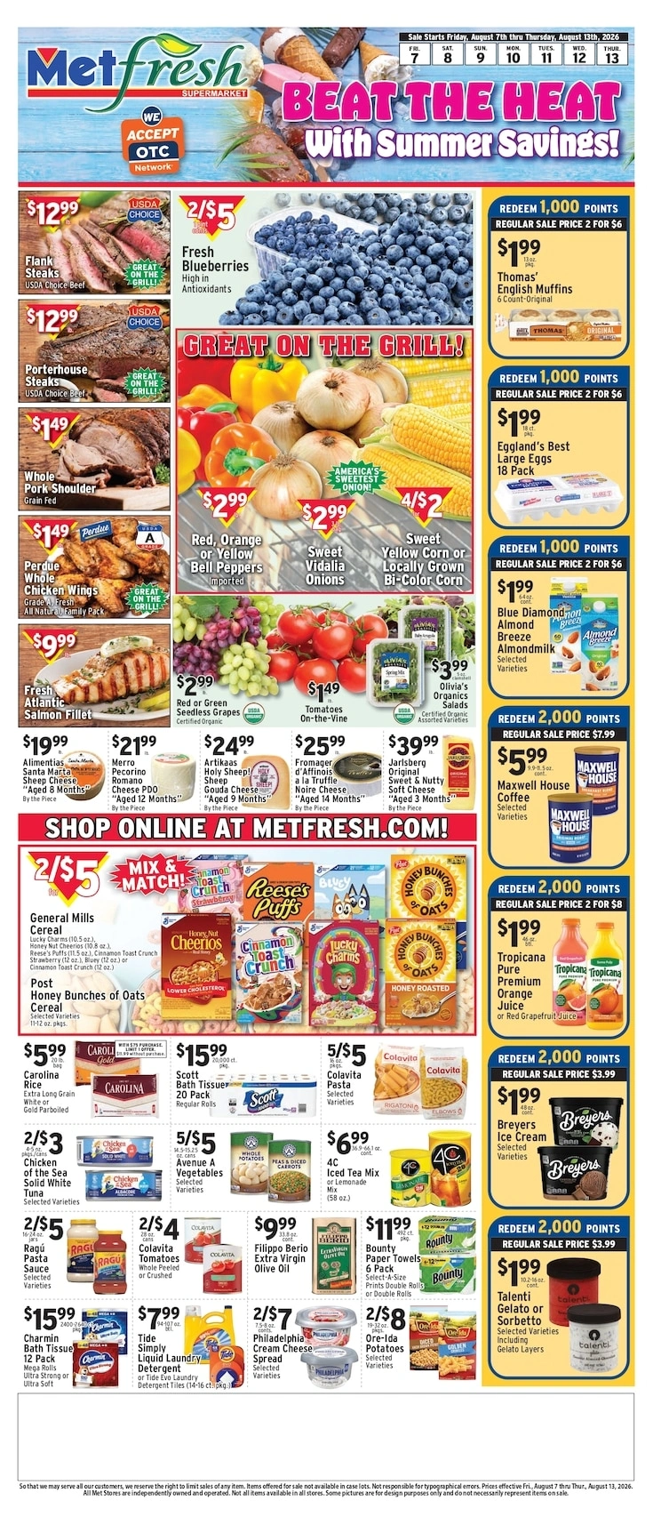 Met Foodmarkets flyer page 1