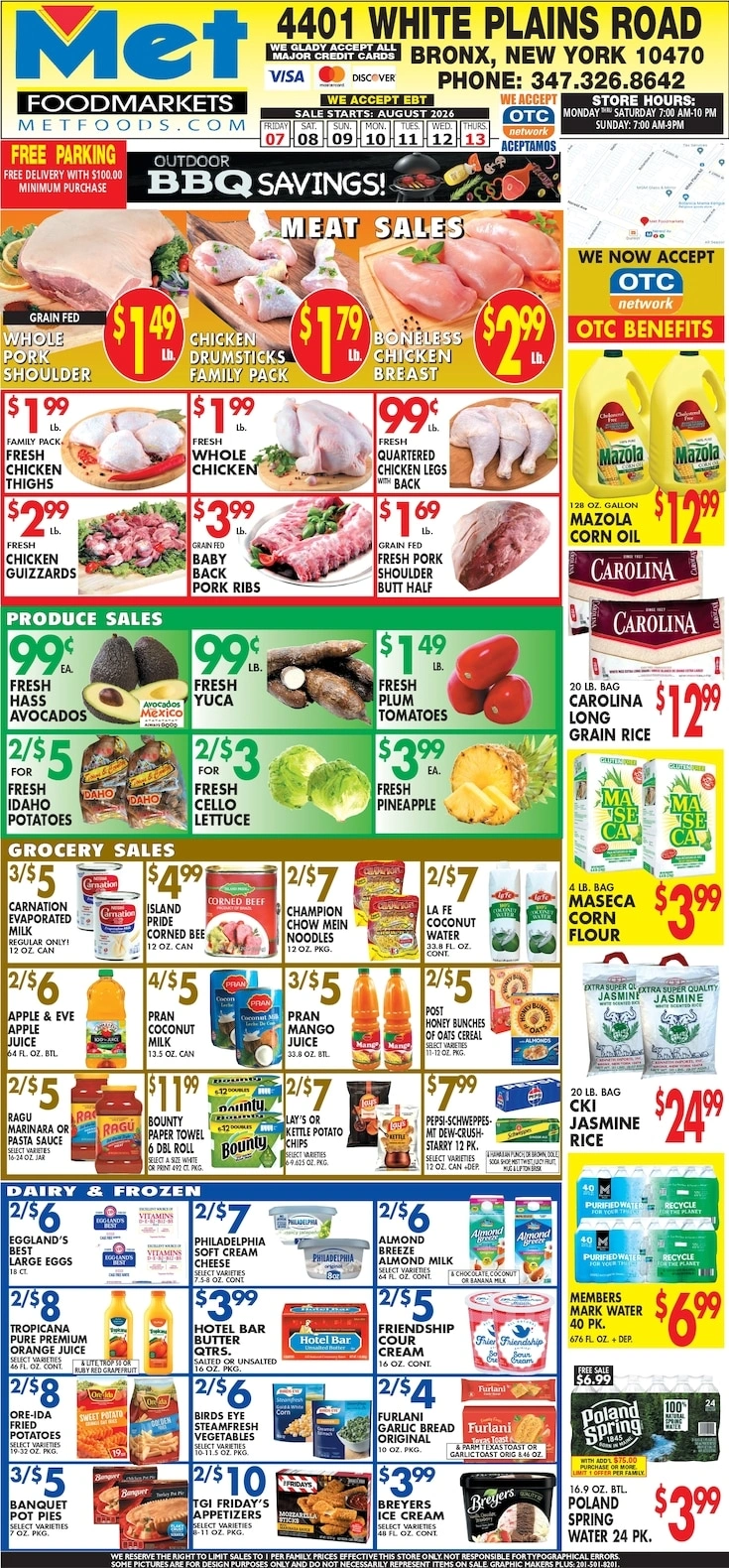 Met Foodmarkets flyer page 1