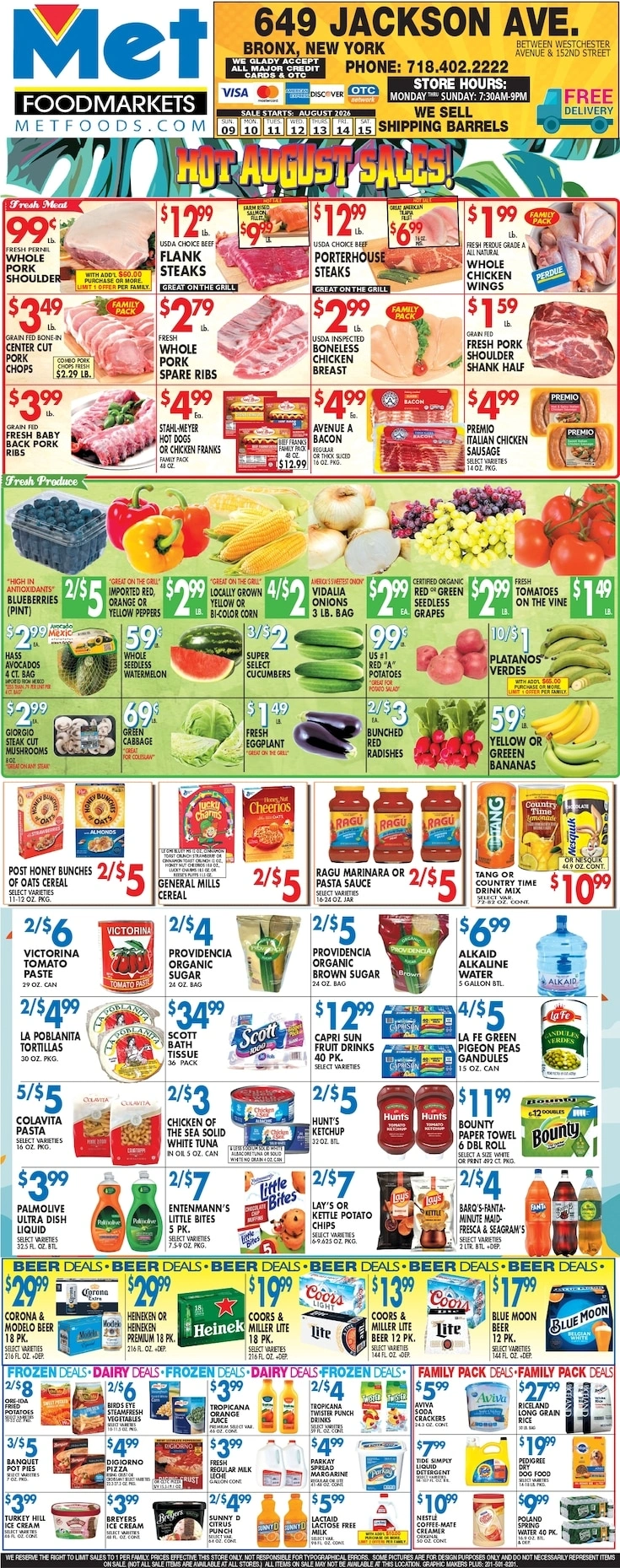 Met Foodmarkets flyer page 1