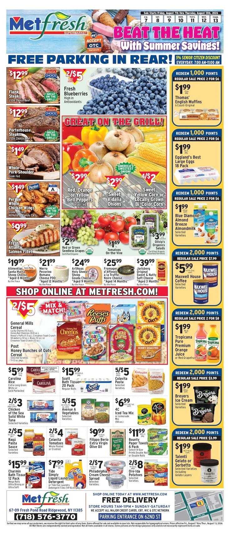 Met Foodmarkets flyer page 1