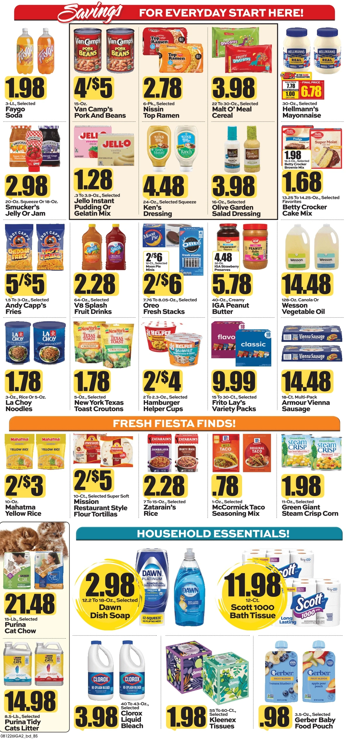 Midway IGA flyer page 4