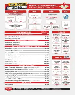 Moisha's Supermarket Weekly Ad