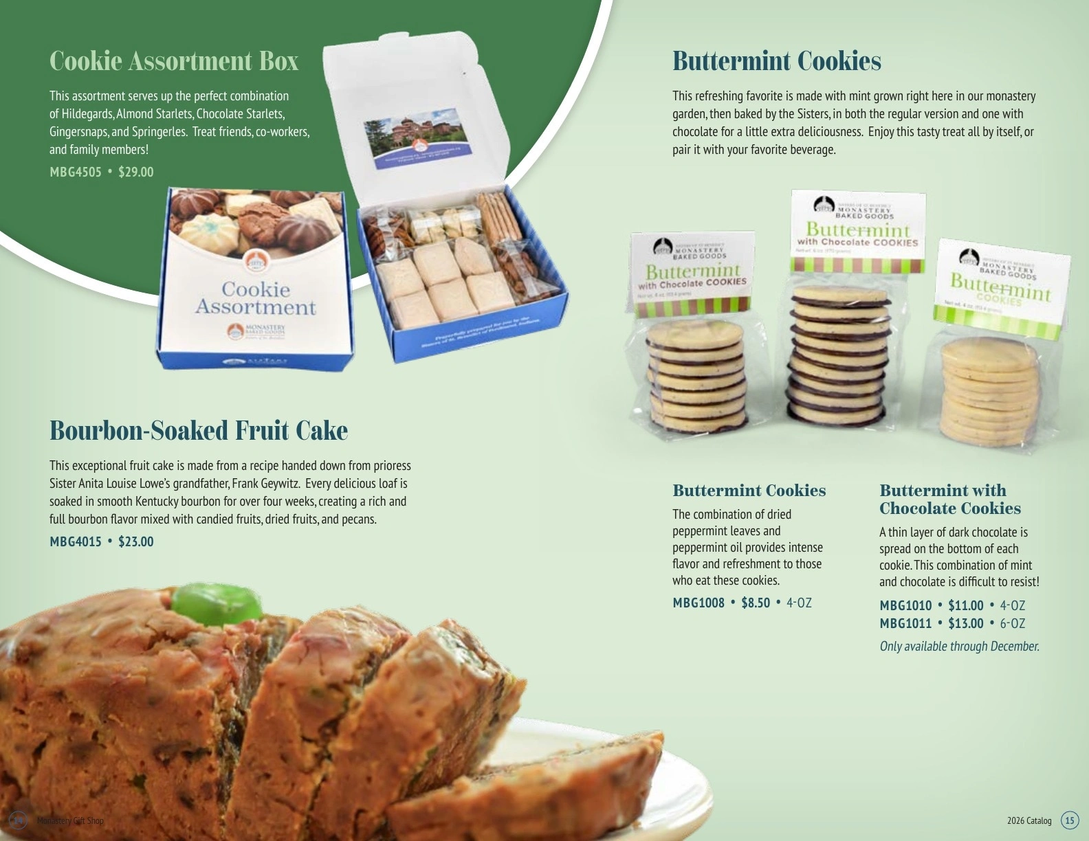 Monastery Gift Shop flyer page 8