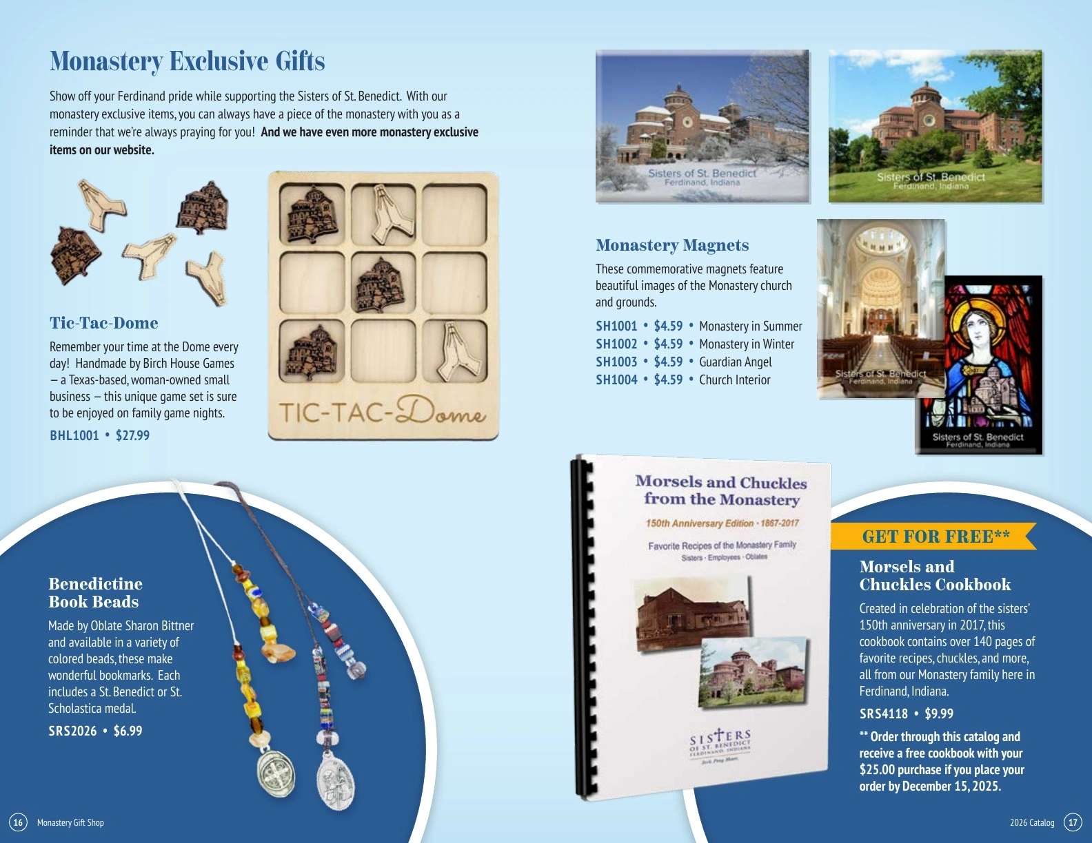 Monastery Gift Shop flyer page 9