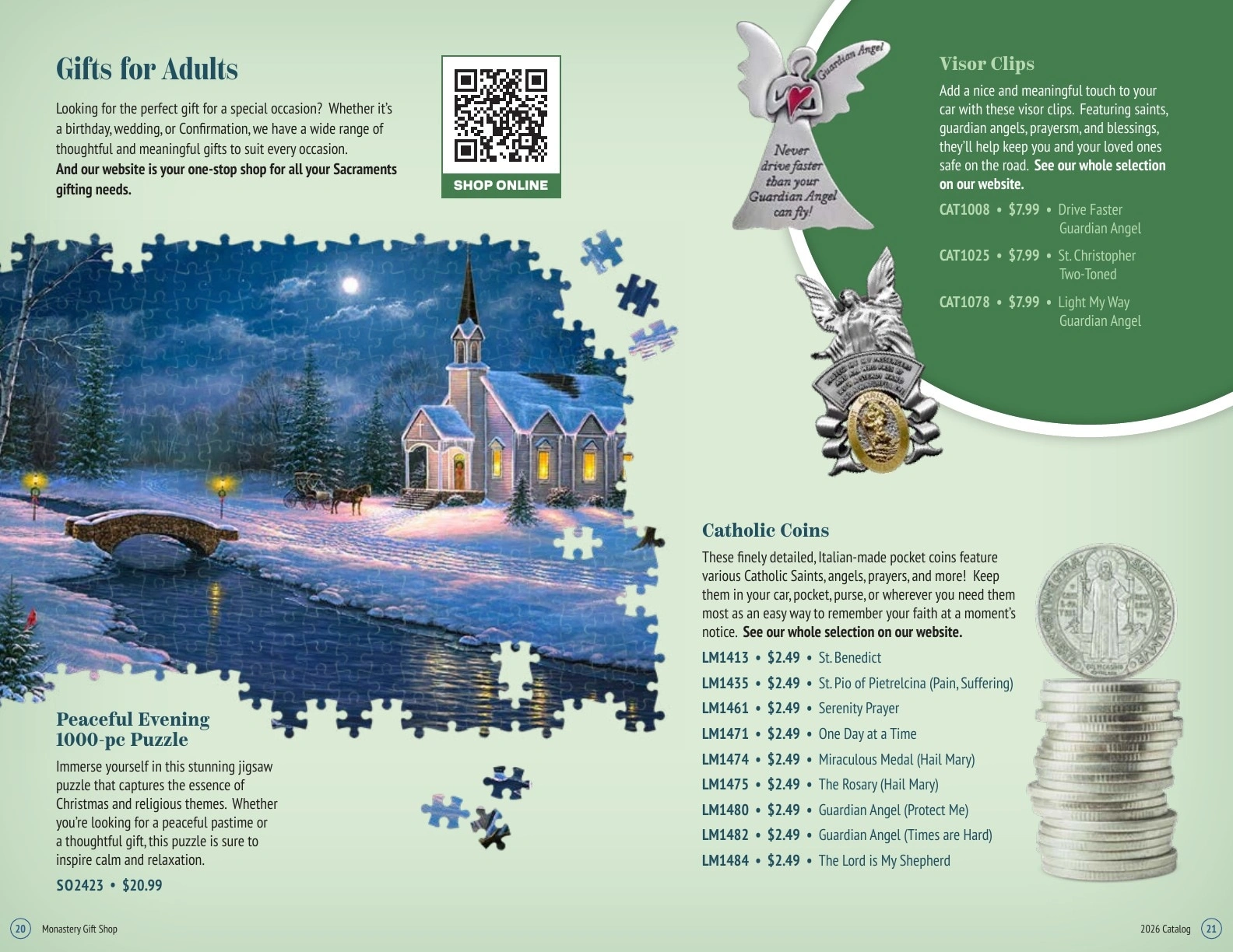 Monastery Gift Shop flyer page 11