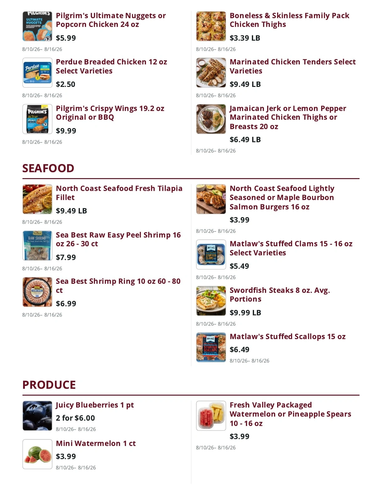Mountain Country Grocery flyer page 3