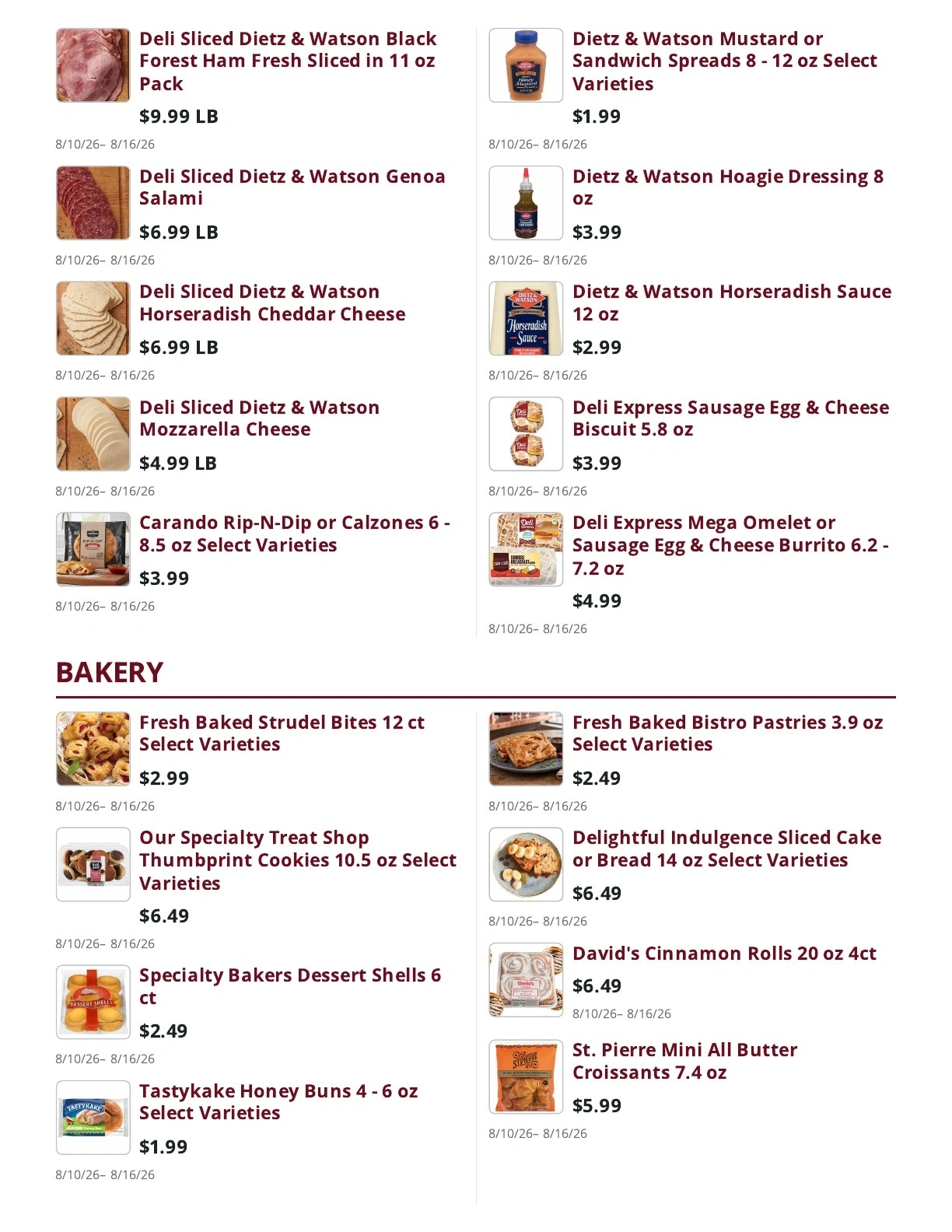Mountain Country Grocery flyer page 6
