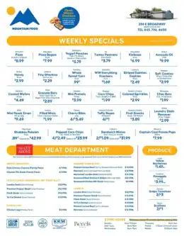 Mountain Food Weekly Ad