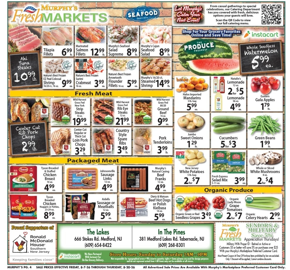 Murphy's Fresh Markets flyer page 4