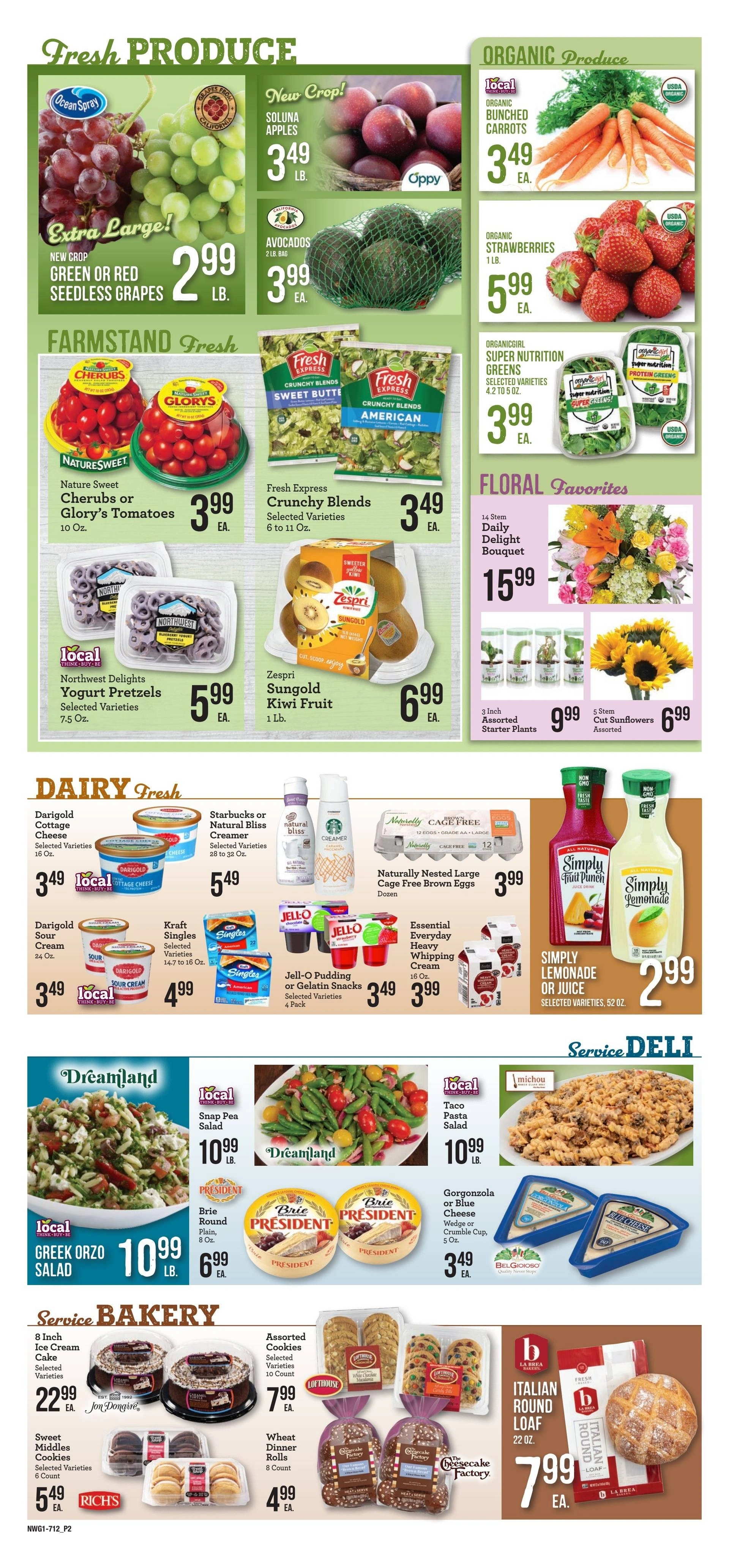 My Fresh Basket flyer page 2