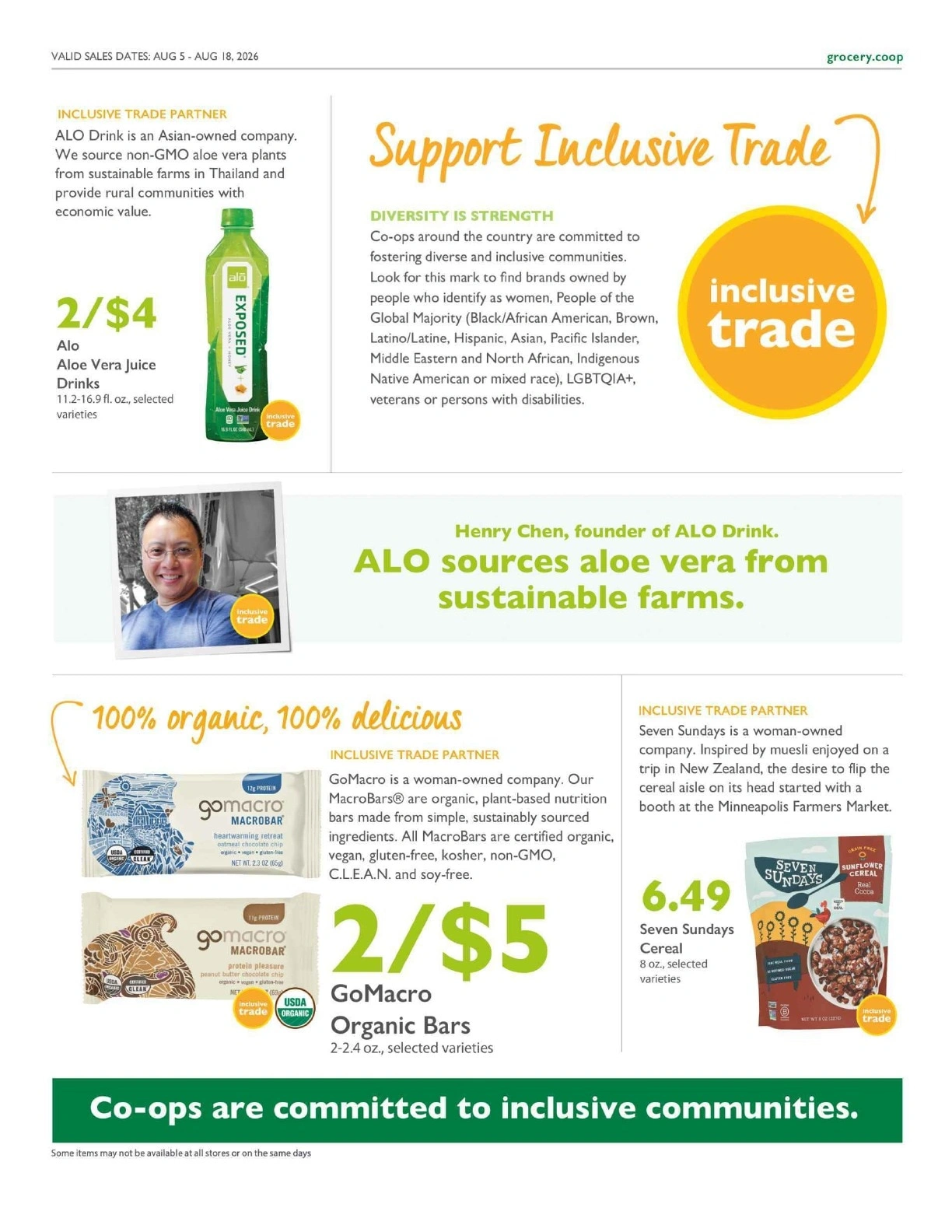 BriarPatch Food Co-op flyer page 8