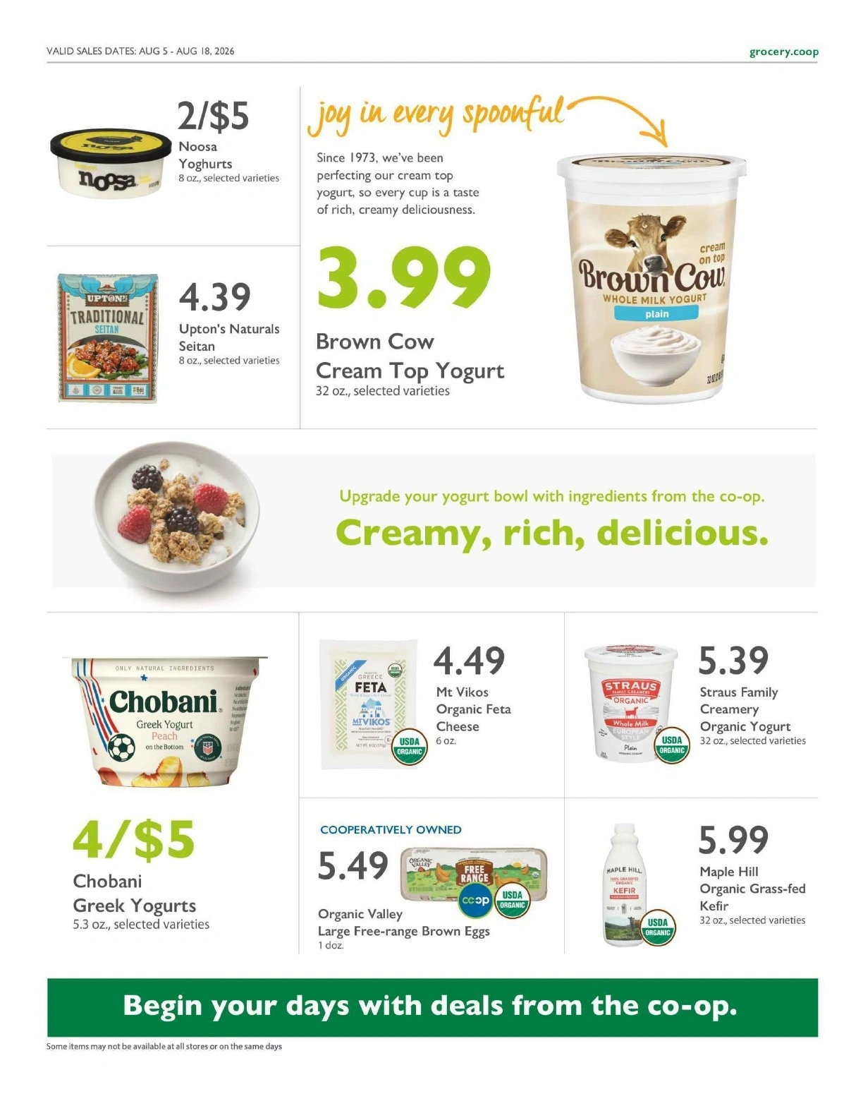 Chico Natural Foods Cooperative flyer page 12