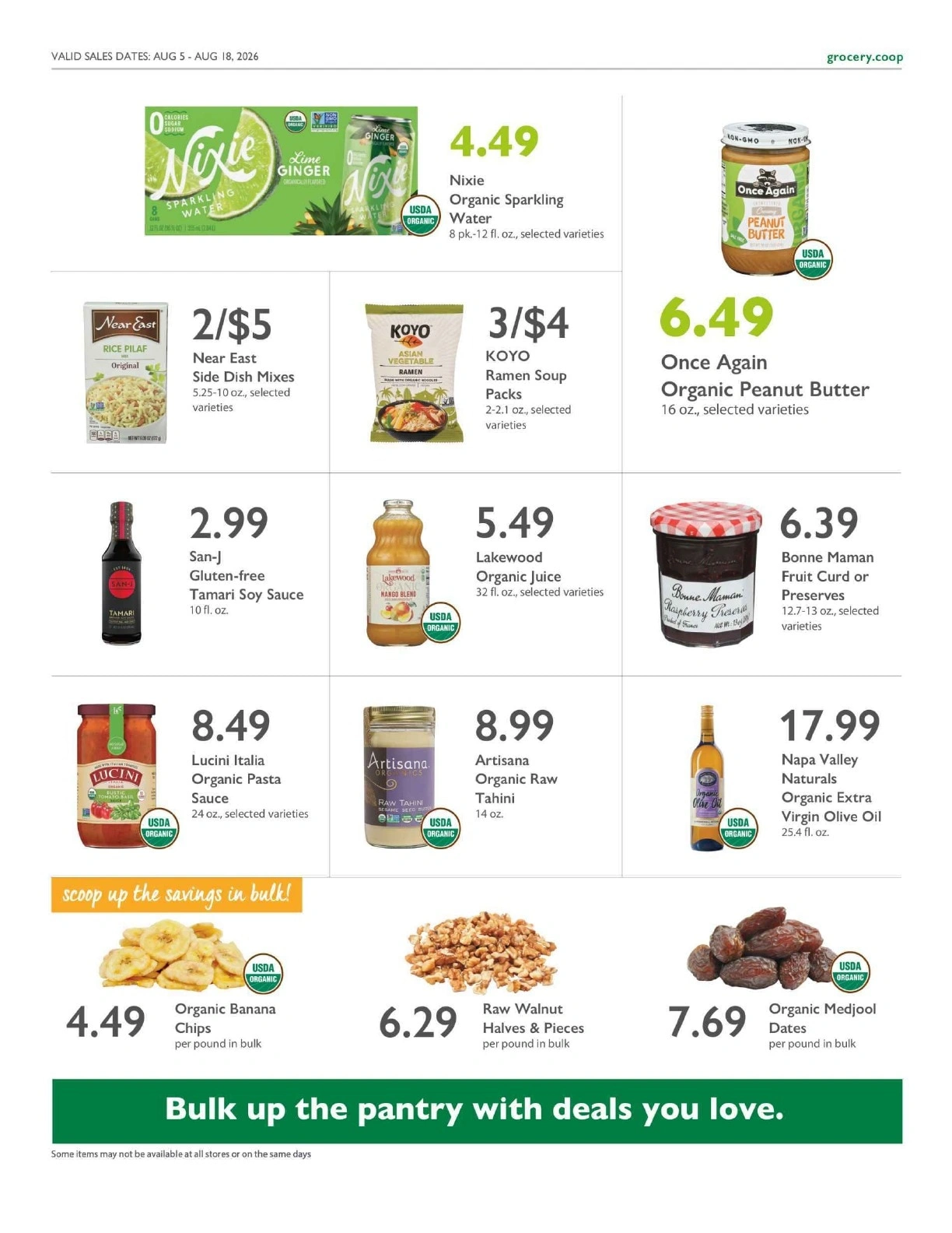Dill Pickle Food Co-op flyer page 7