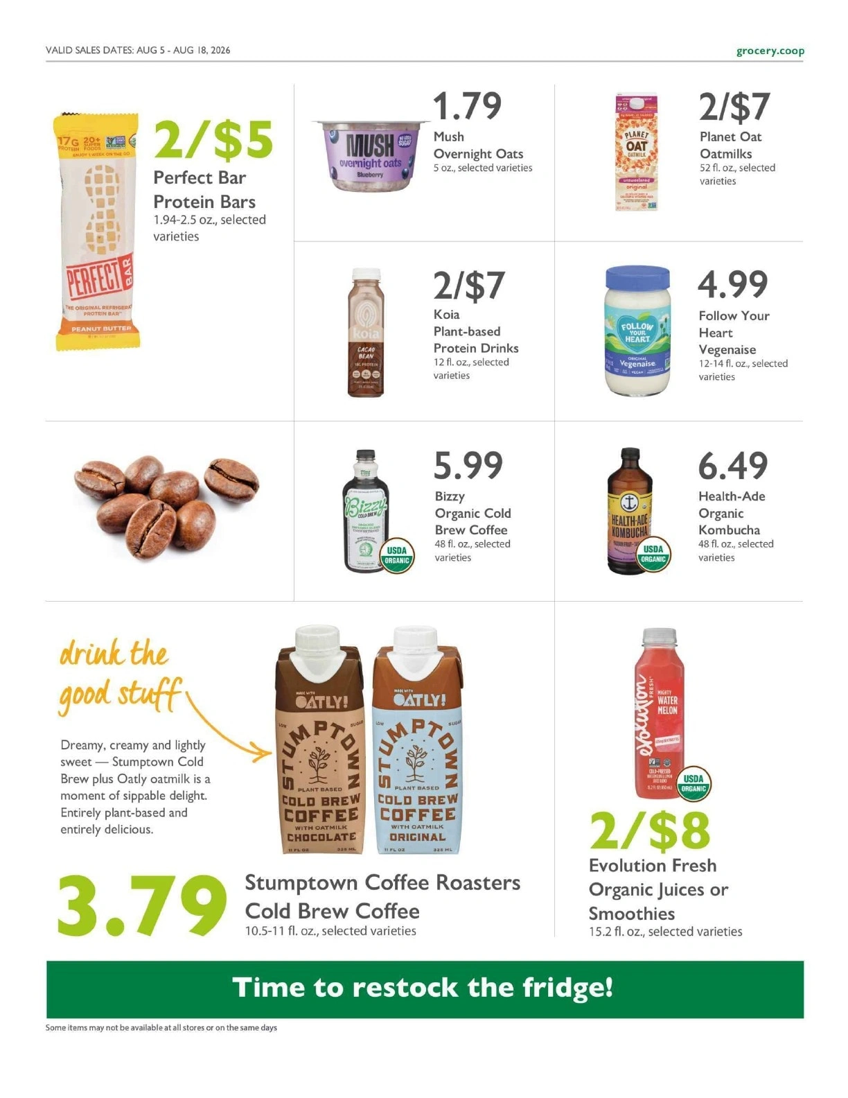 East Aurora Co-op Market flyer page 13