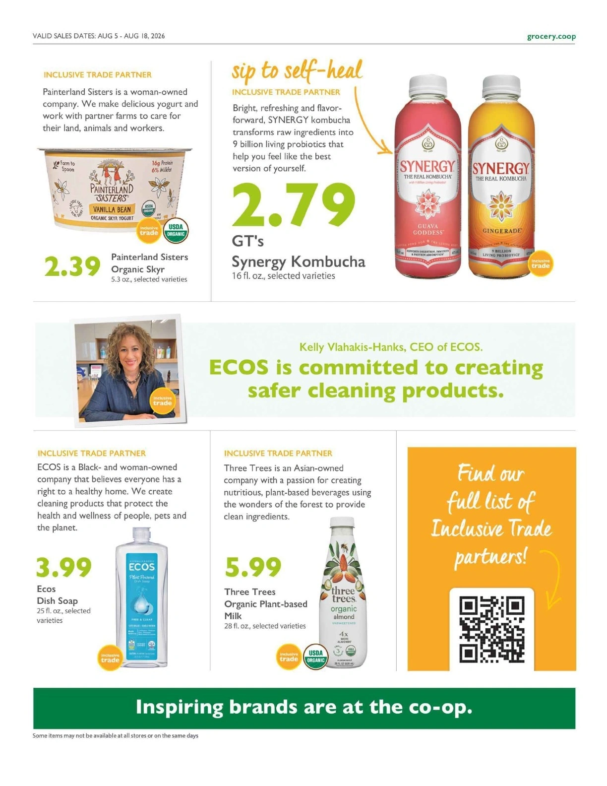 Feather River Food Co-op flyer page 9