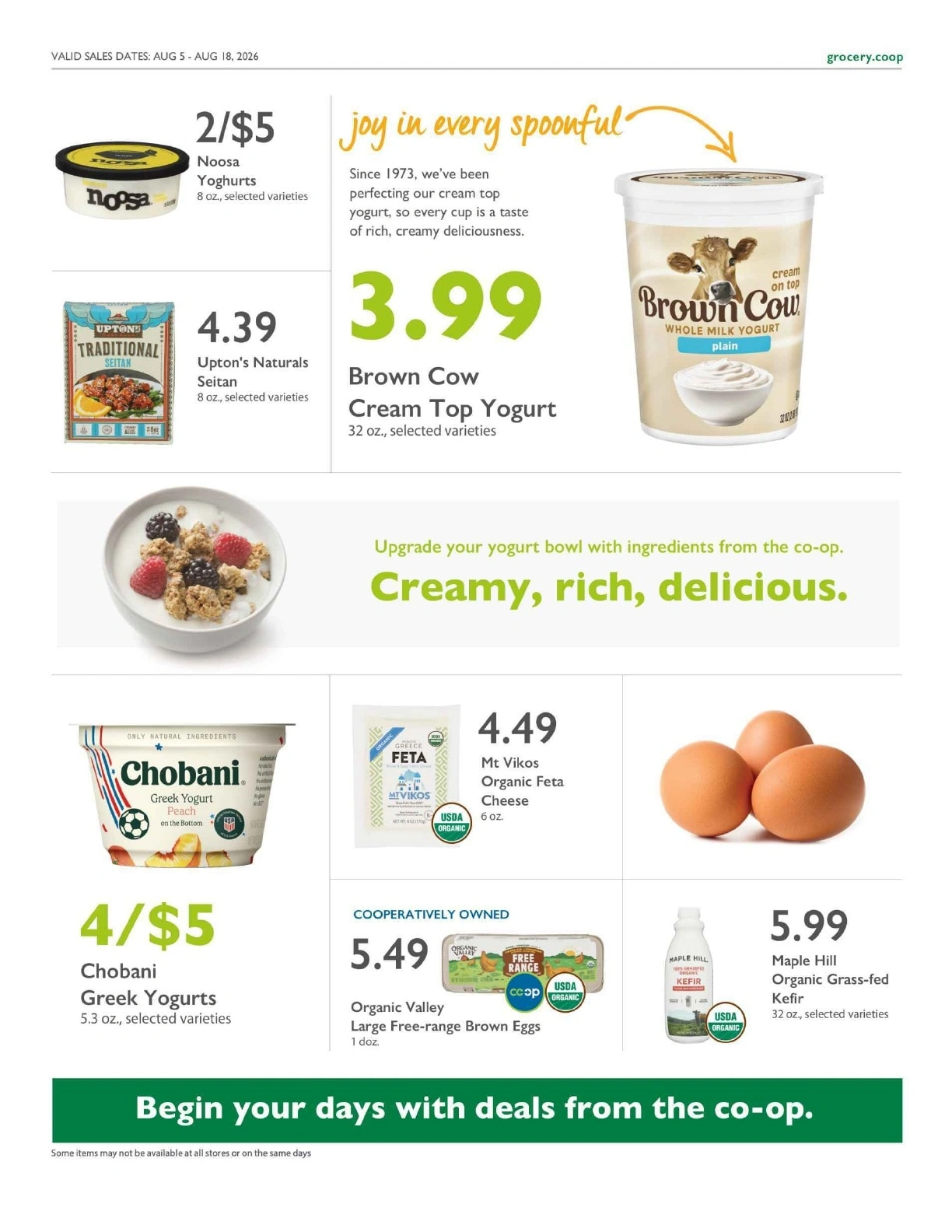 Flatbush Food Cooperative flyer page 12