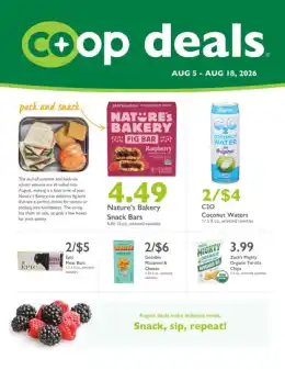 Food Shed Co-op Co+op Deals Weekly Ad