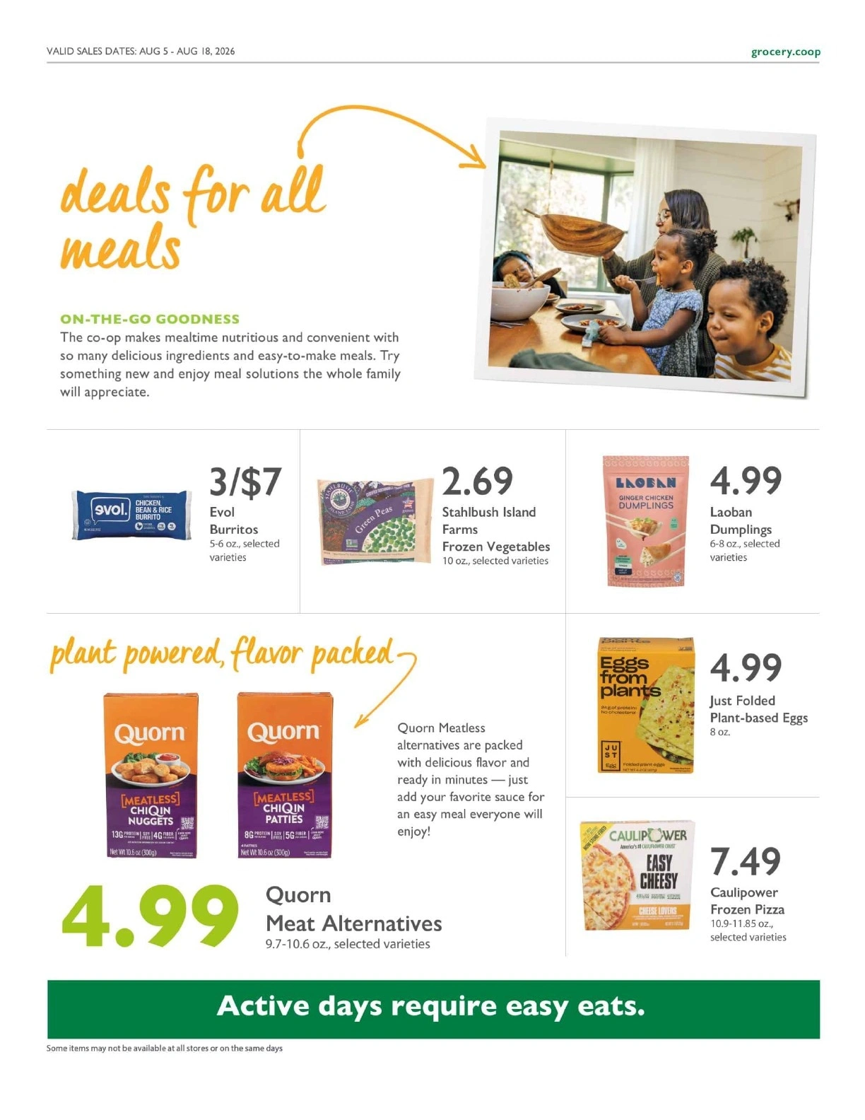 Sacramento Natural Foods Co-op flyer page 4