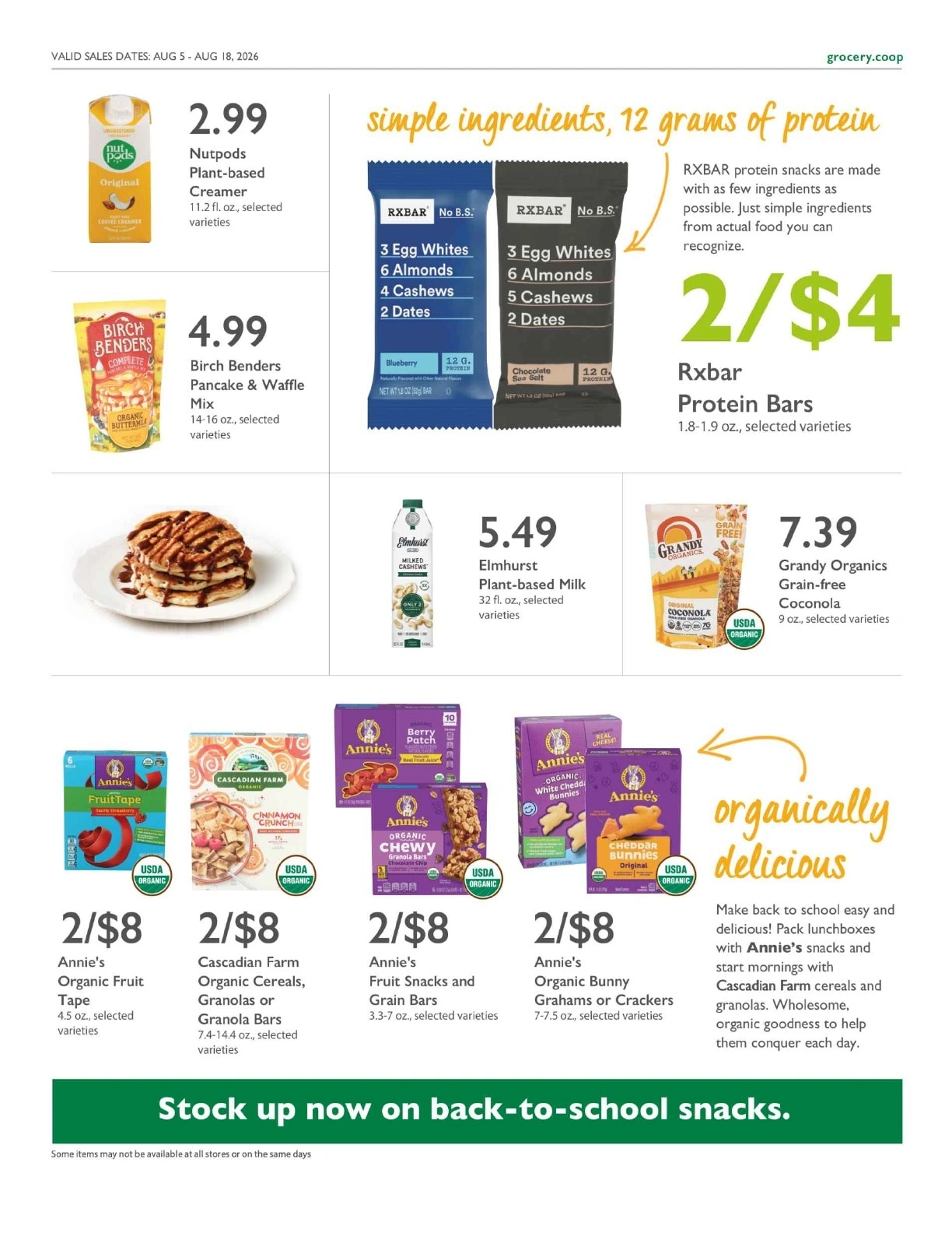 Sacramento Natural Foods Co-op flyer page 6