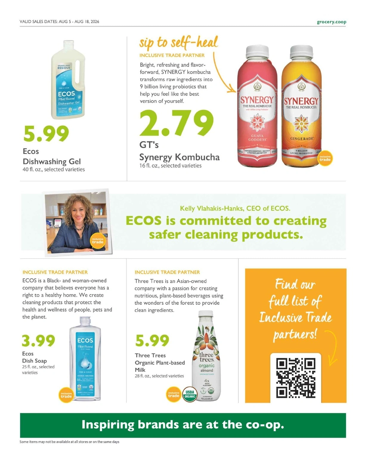 Sacramento Natural Foods Co-op flyer page 9