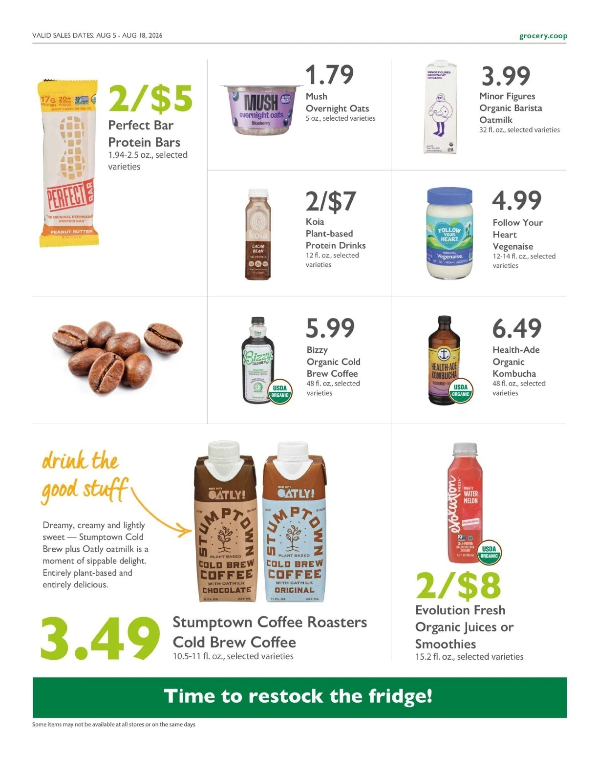 Sacramento Natural Foods Co-op flyer page 13