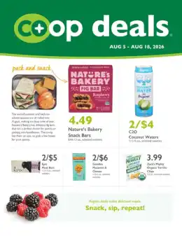 Sacramento Natural Foods Co-op Co+op Deals Weekly Ad