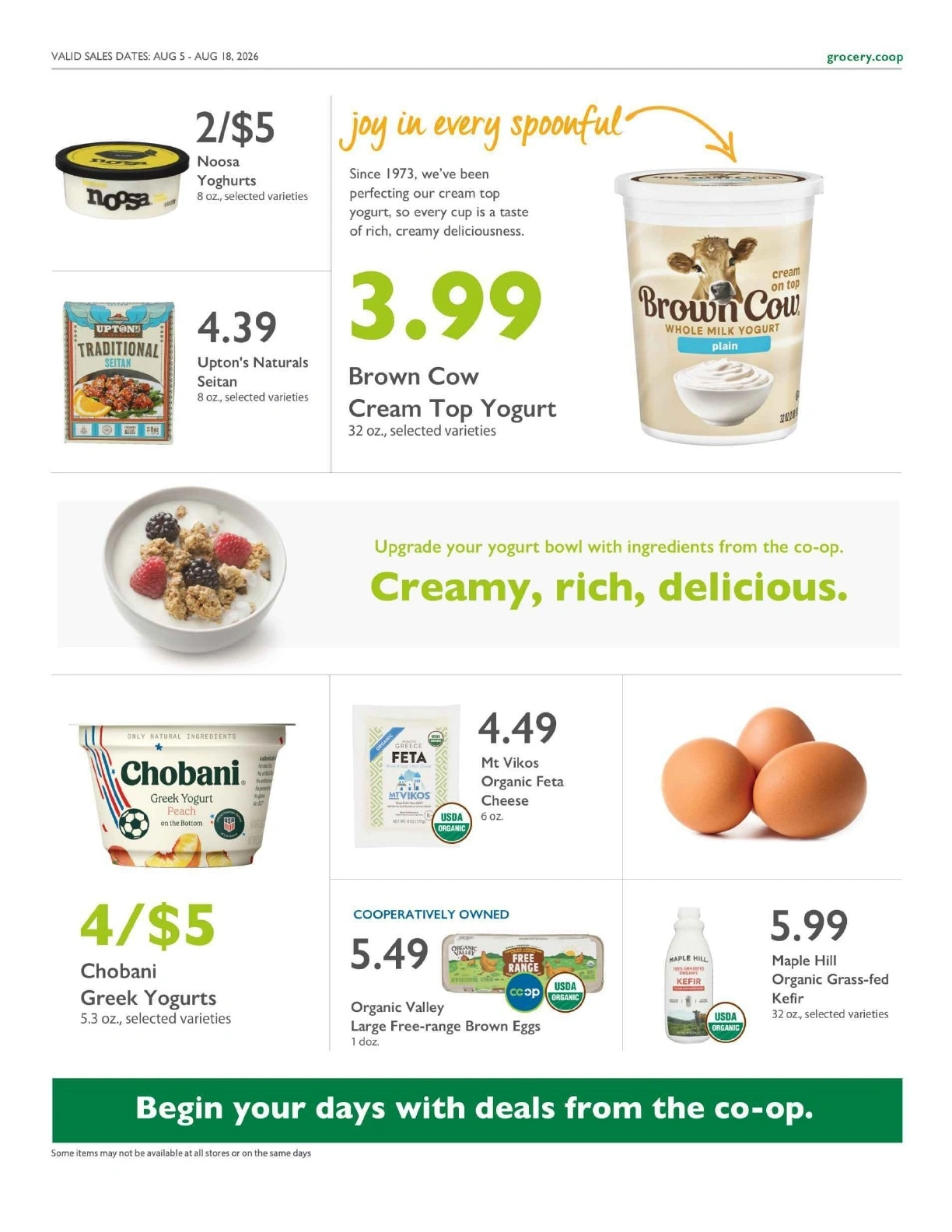 Sugar Beet Food Co-op flyer page 12