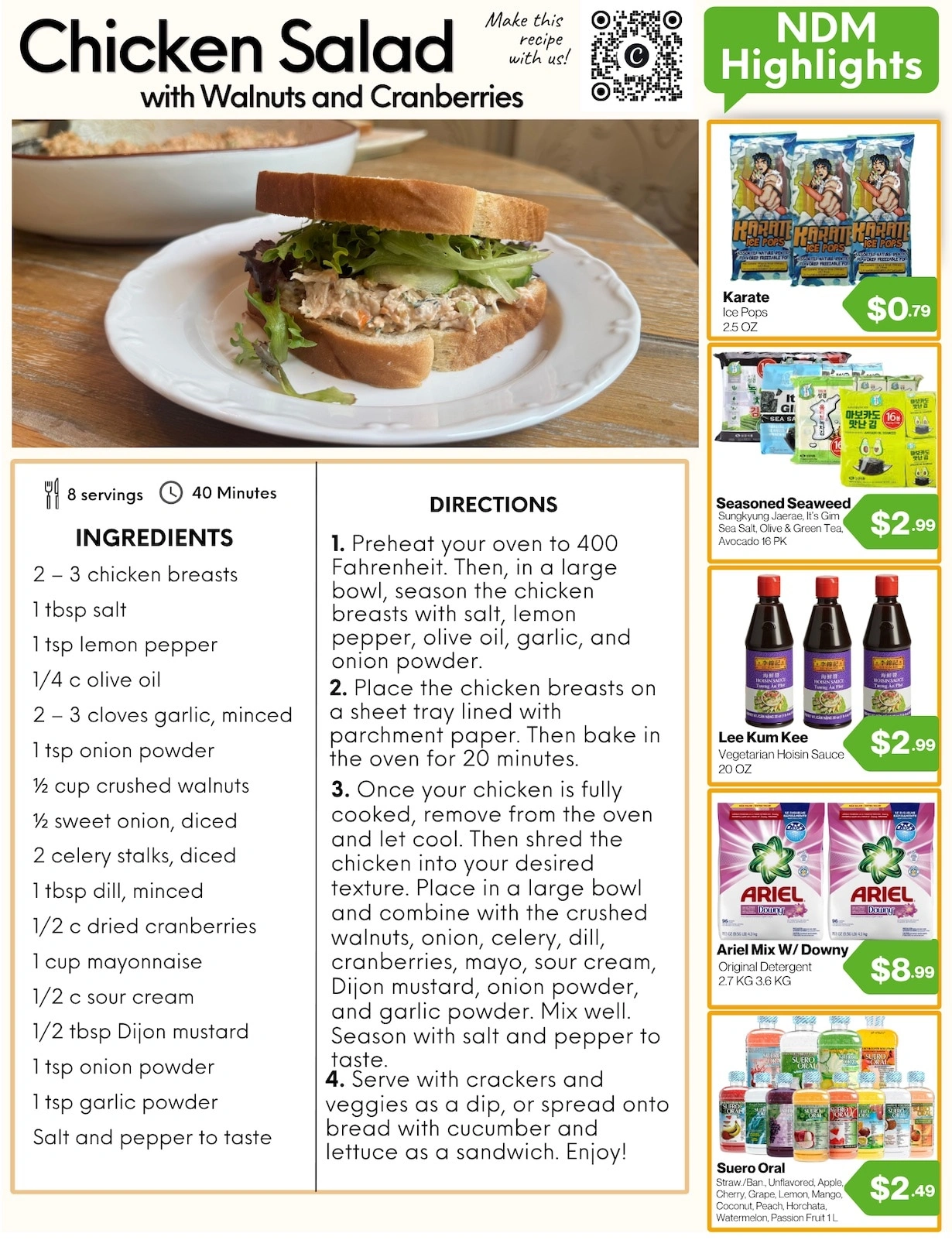 NDM Market flyer page 2