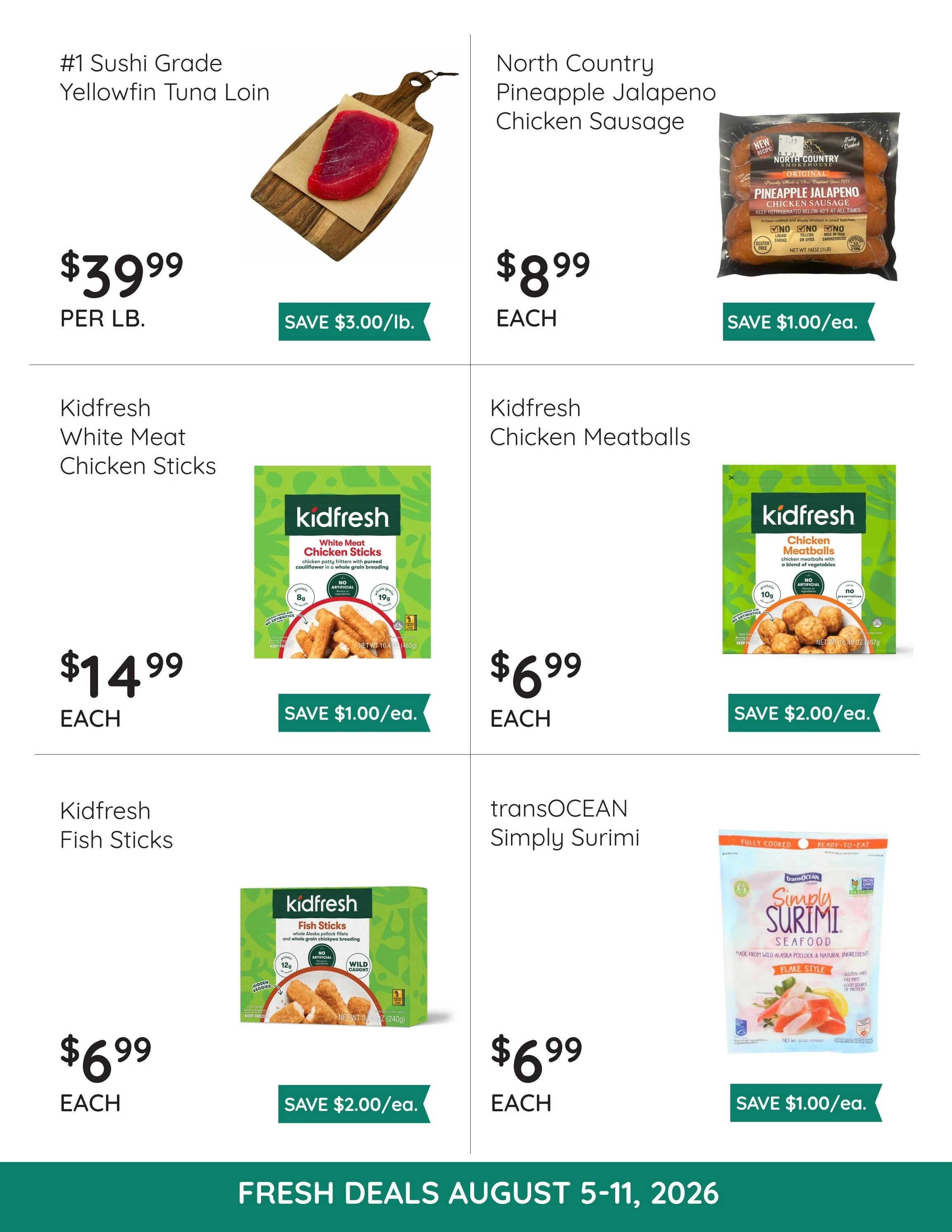 New Morning Market flyer page 2