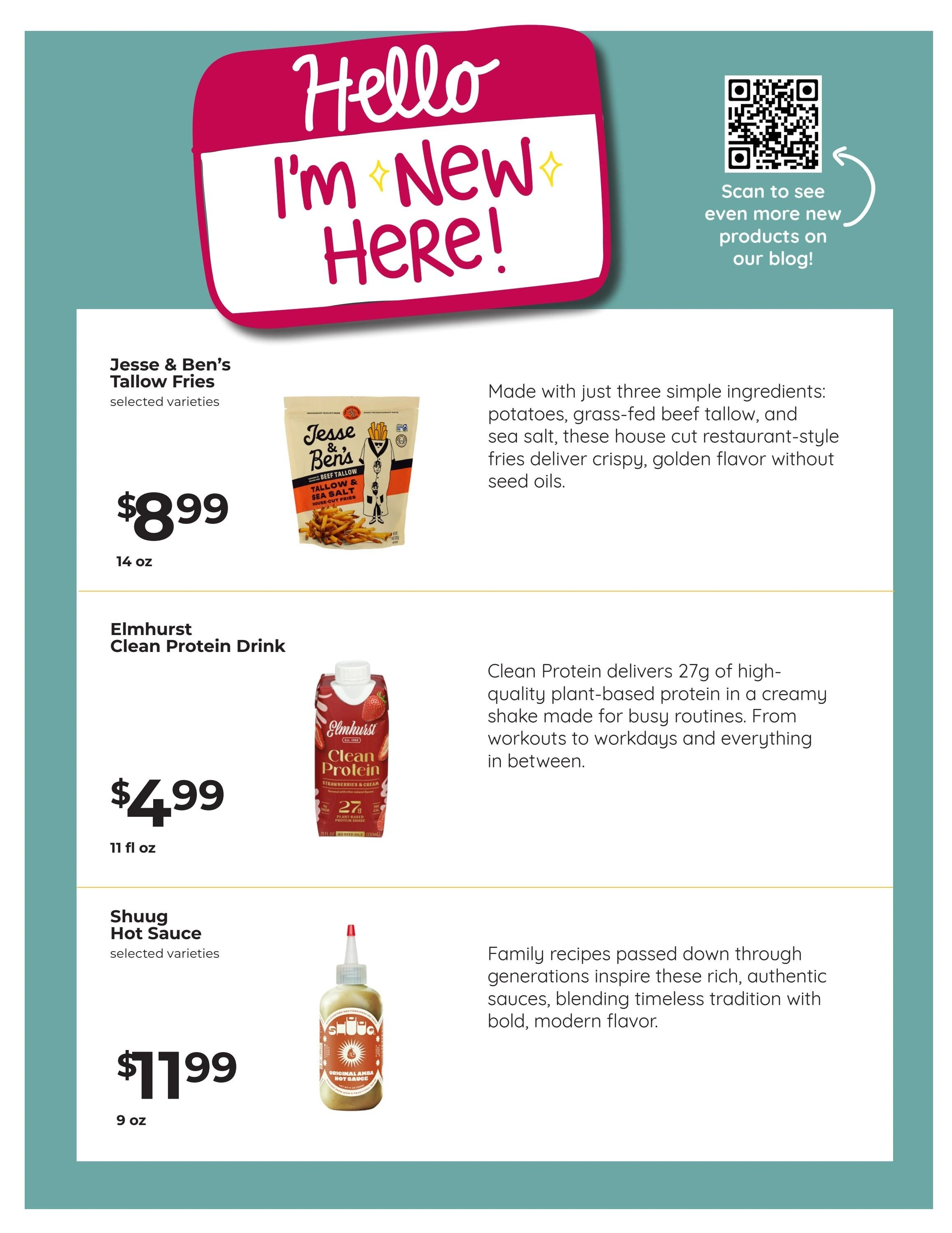 New Morning Market flyer page 8