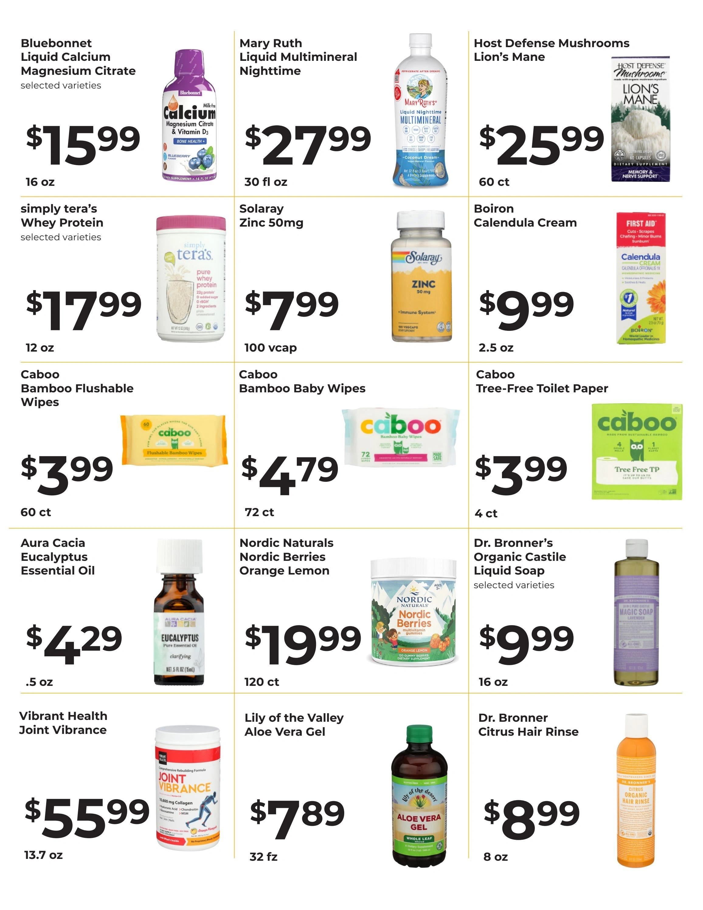 New Morning Market flyer page 11