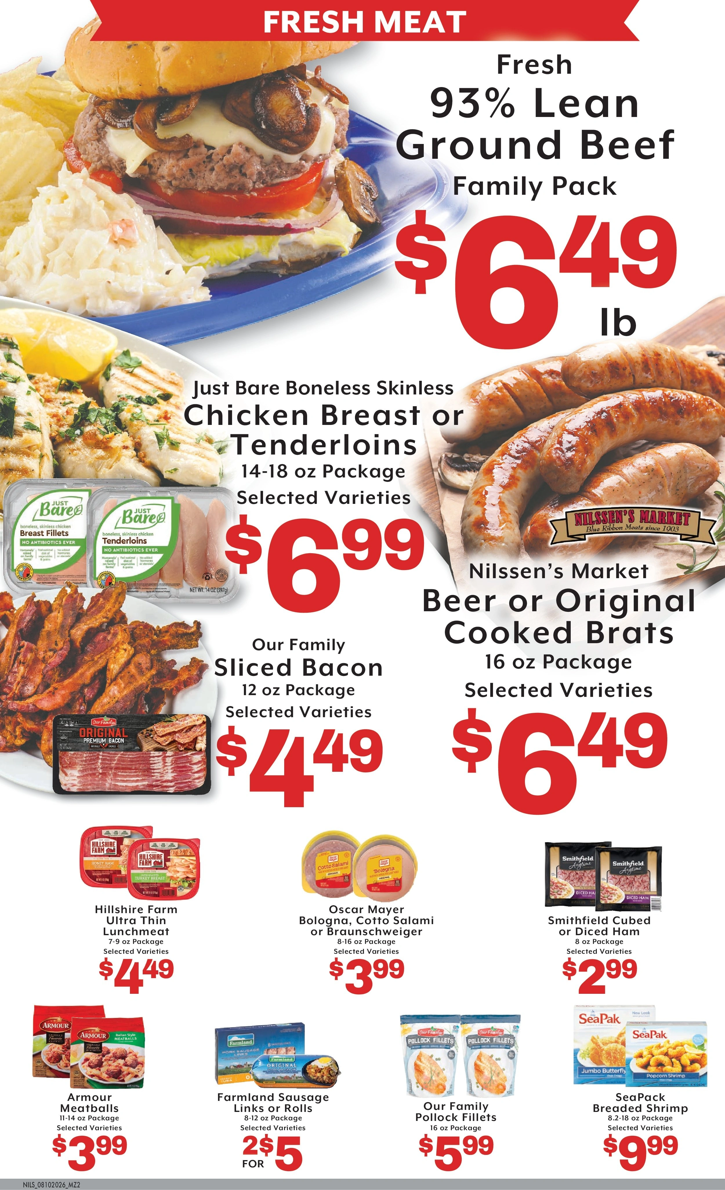 Nilssen's Foods flyer page 2