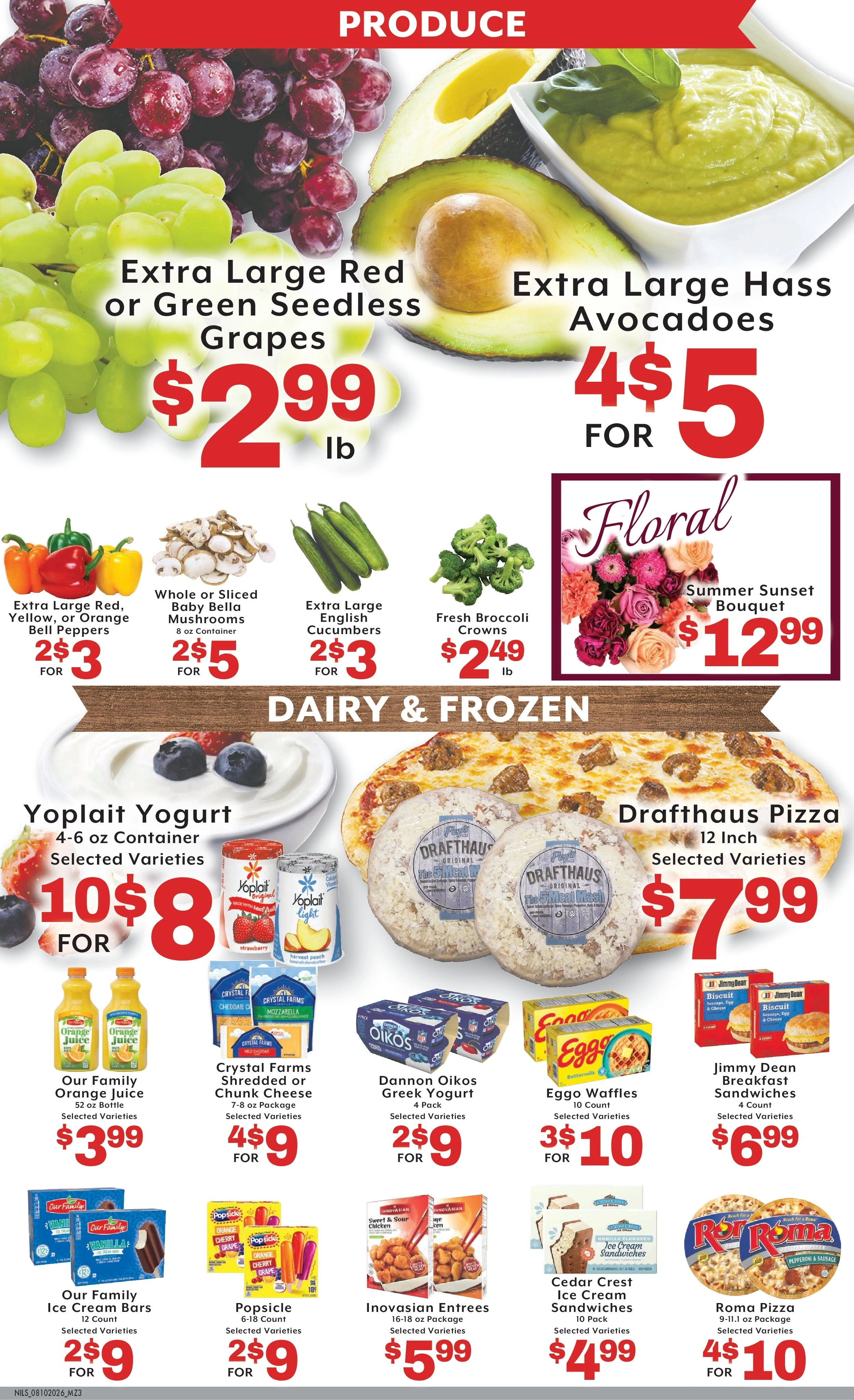 Nilssen's Foods flyer page 3