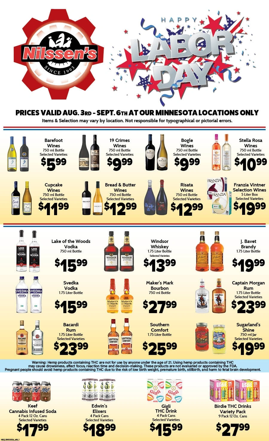Nilssen's Foods flyer page 7