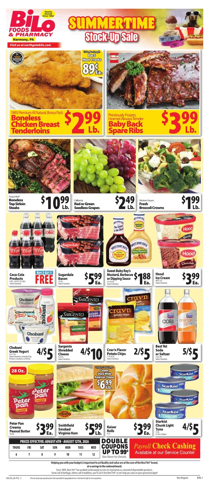 Northgate Bilo flyer page 1