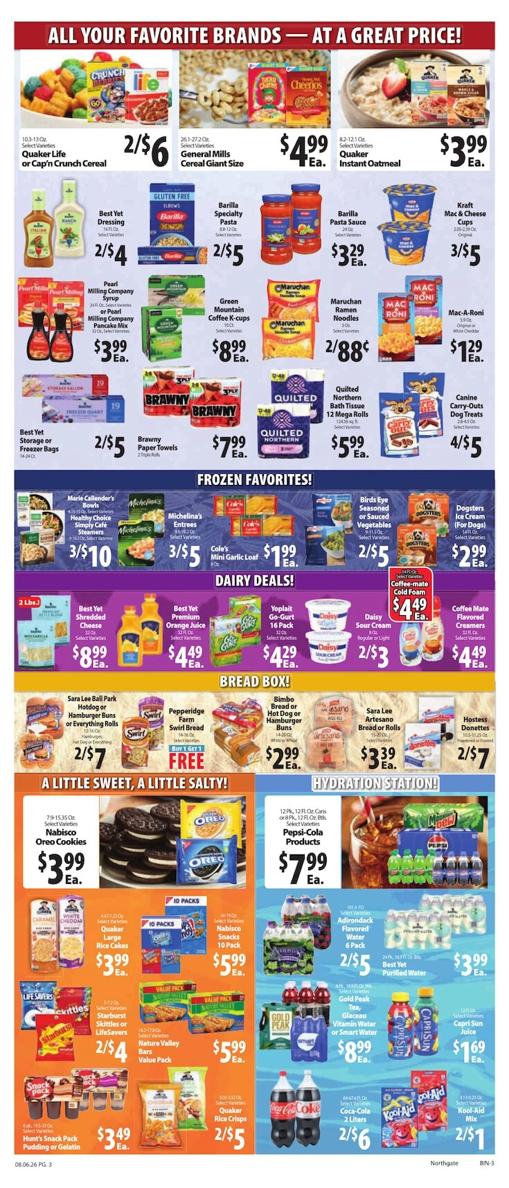 Northgate Bilo flyer page 3