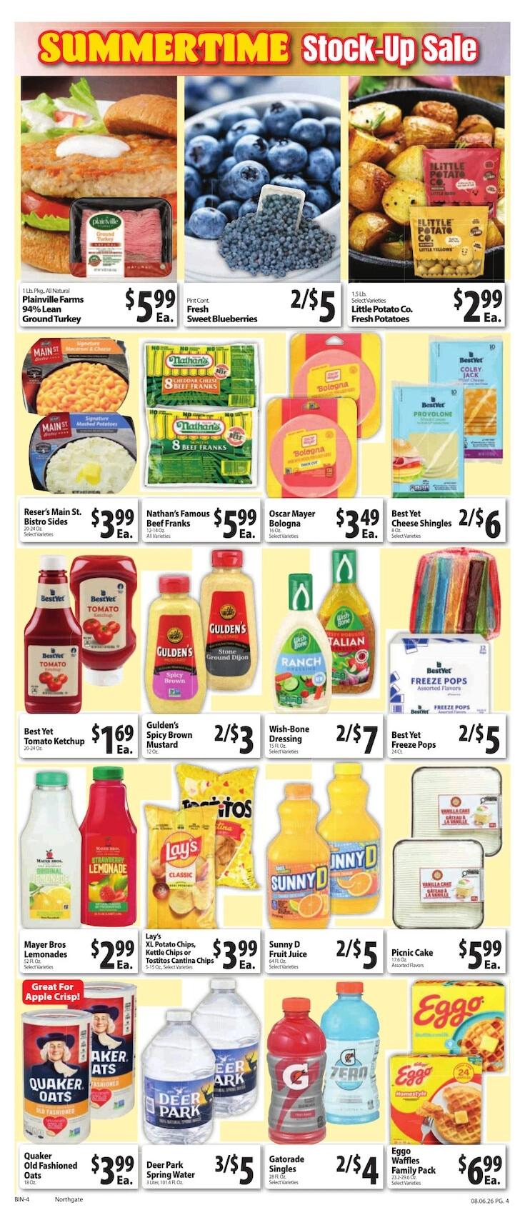 Northgate Bilo flyer page 4
