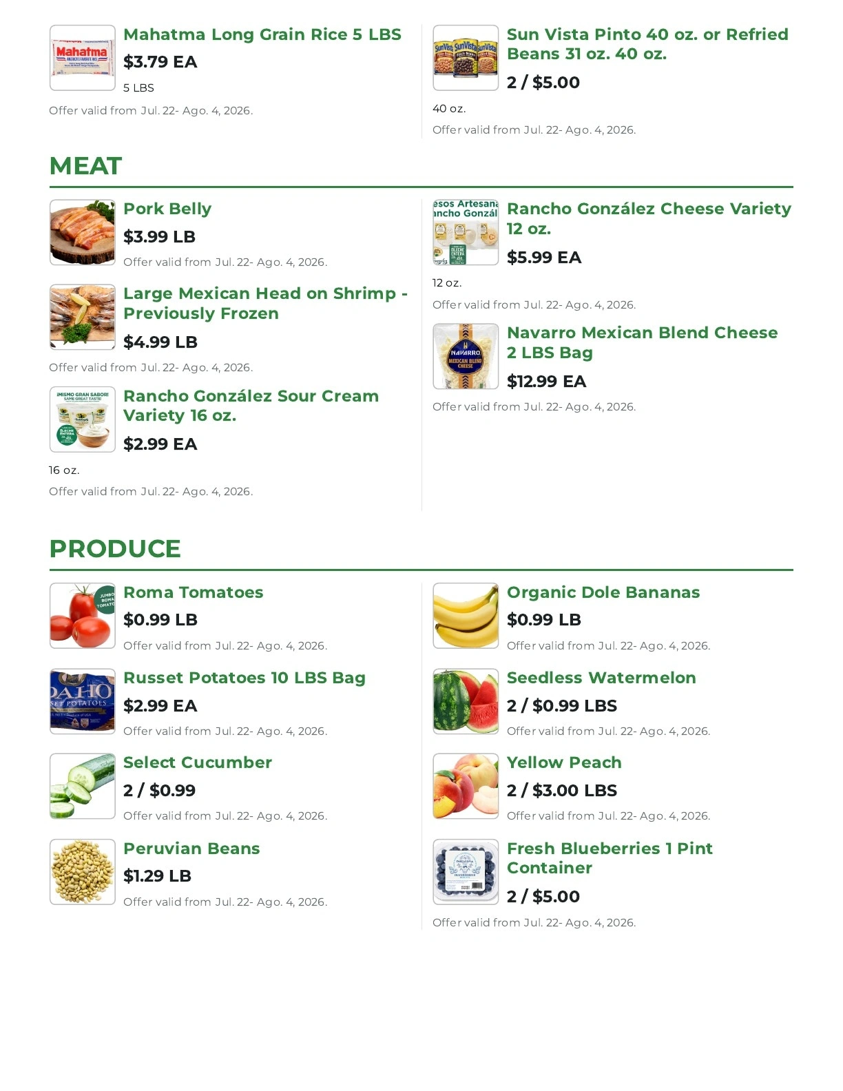 Northgate Market flyer page 2
