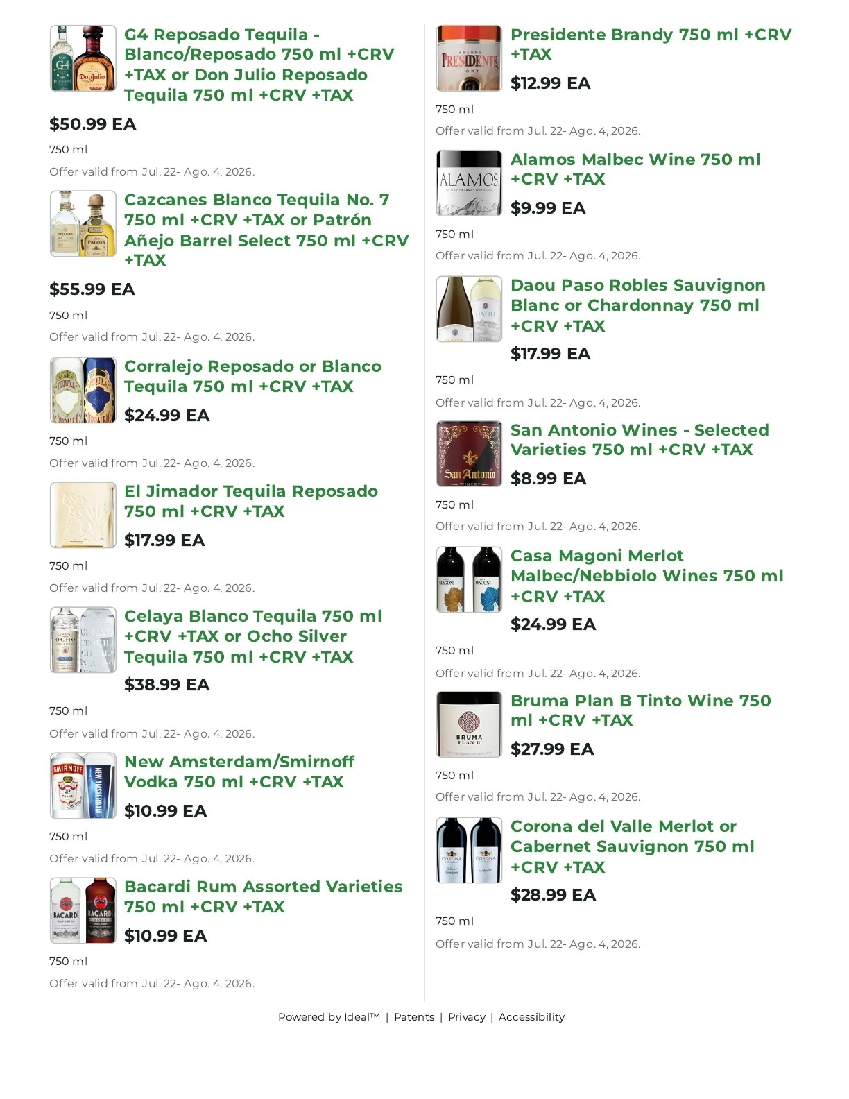 Northgate Market flyer page 10