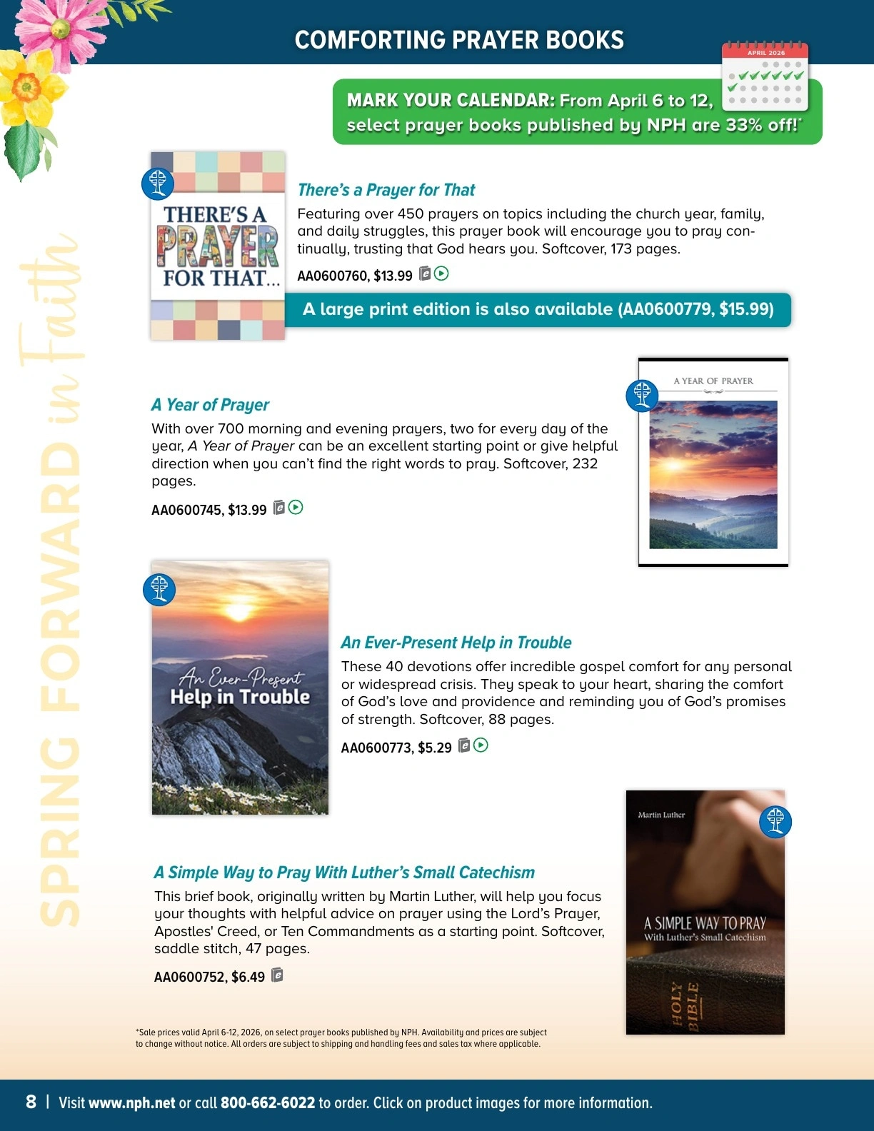 Northwestern Publishing House flyer page 8