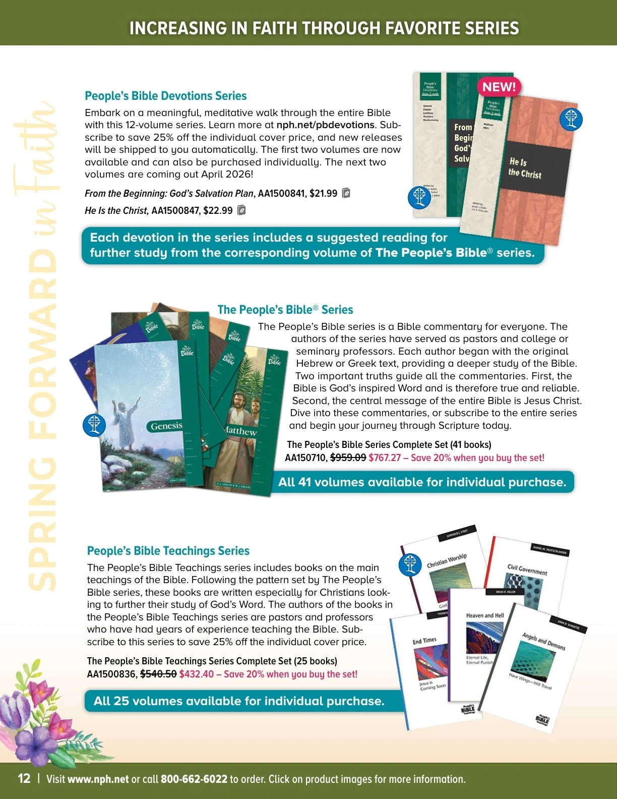 Northwestern Publishing House flyer page 12
