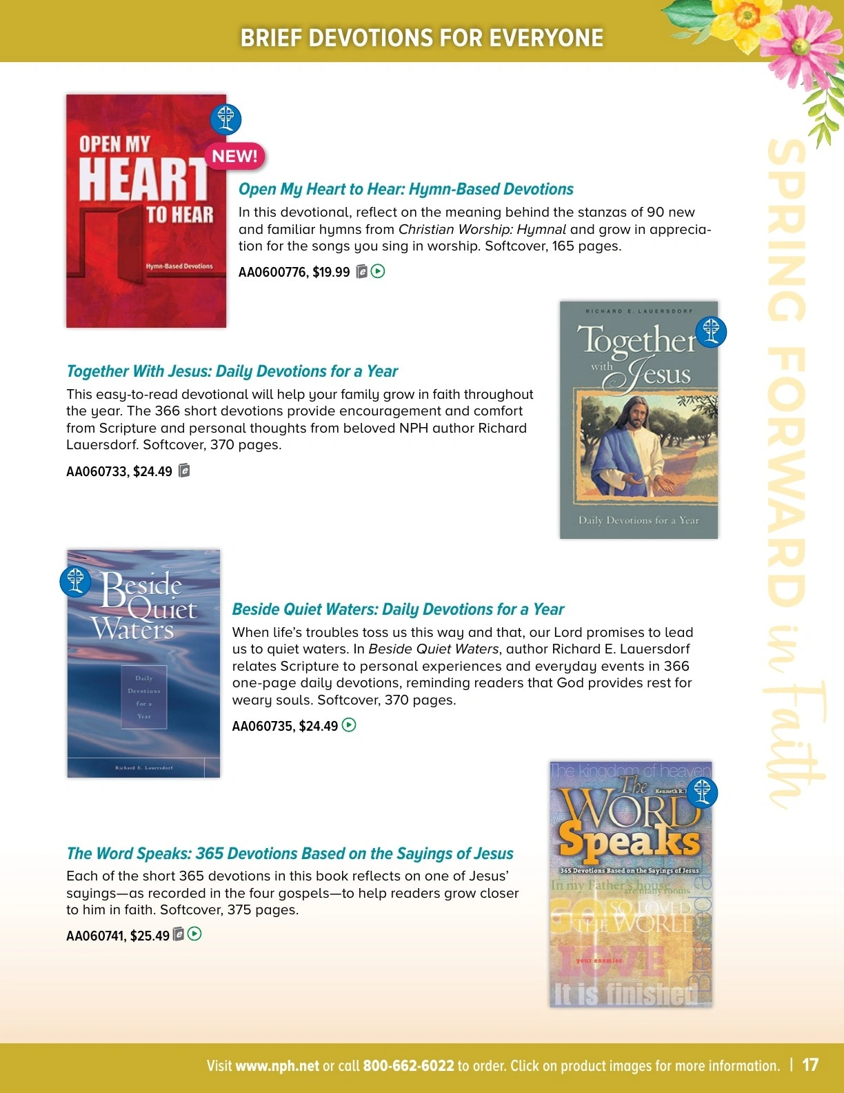 Northwestern Publishing House flyer page 17